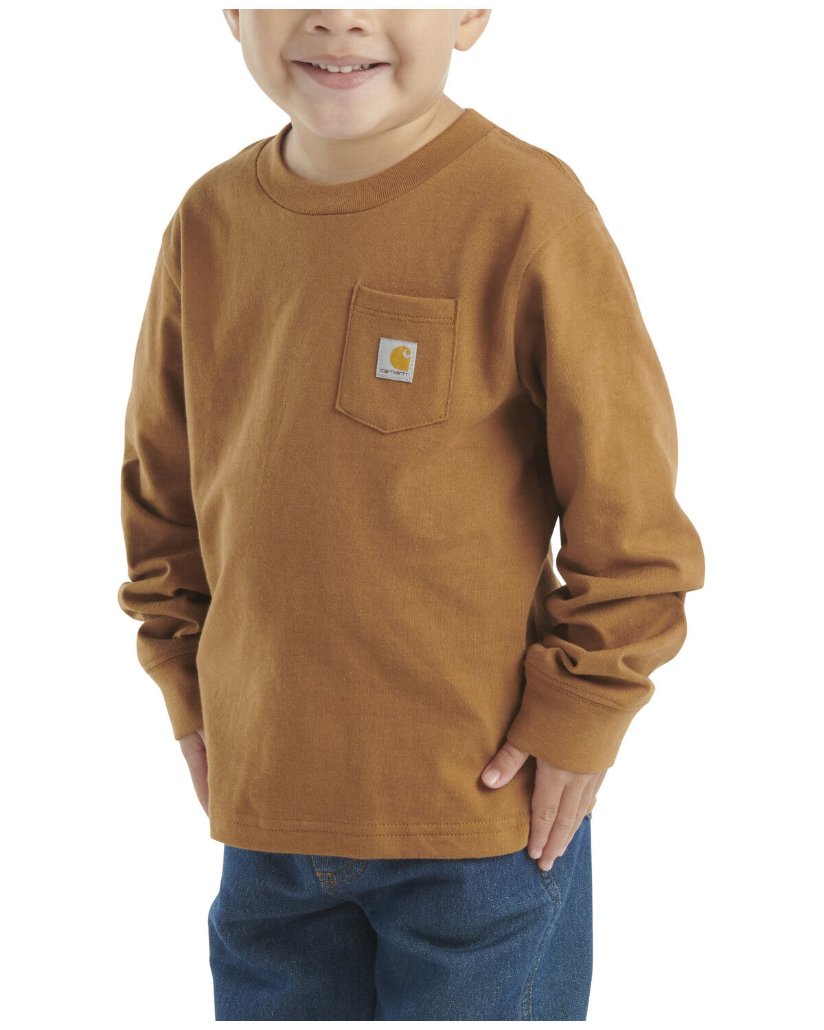 Carhartt Toddler Boys' Backpack Logo Long Sleeve Graphic Shirt