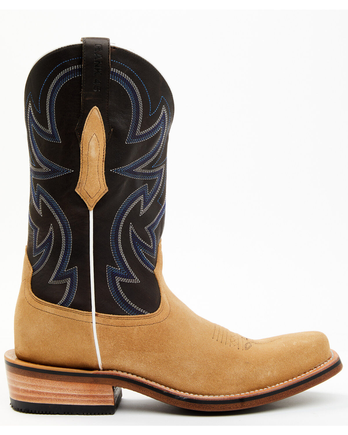 RANK 45® Men's Archer Roughout Western Boots - Square Toe