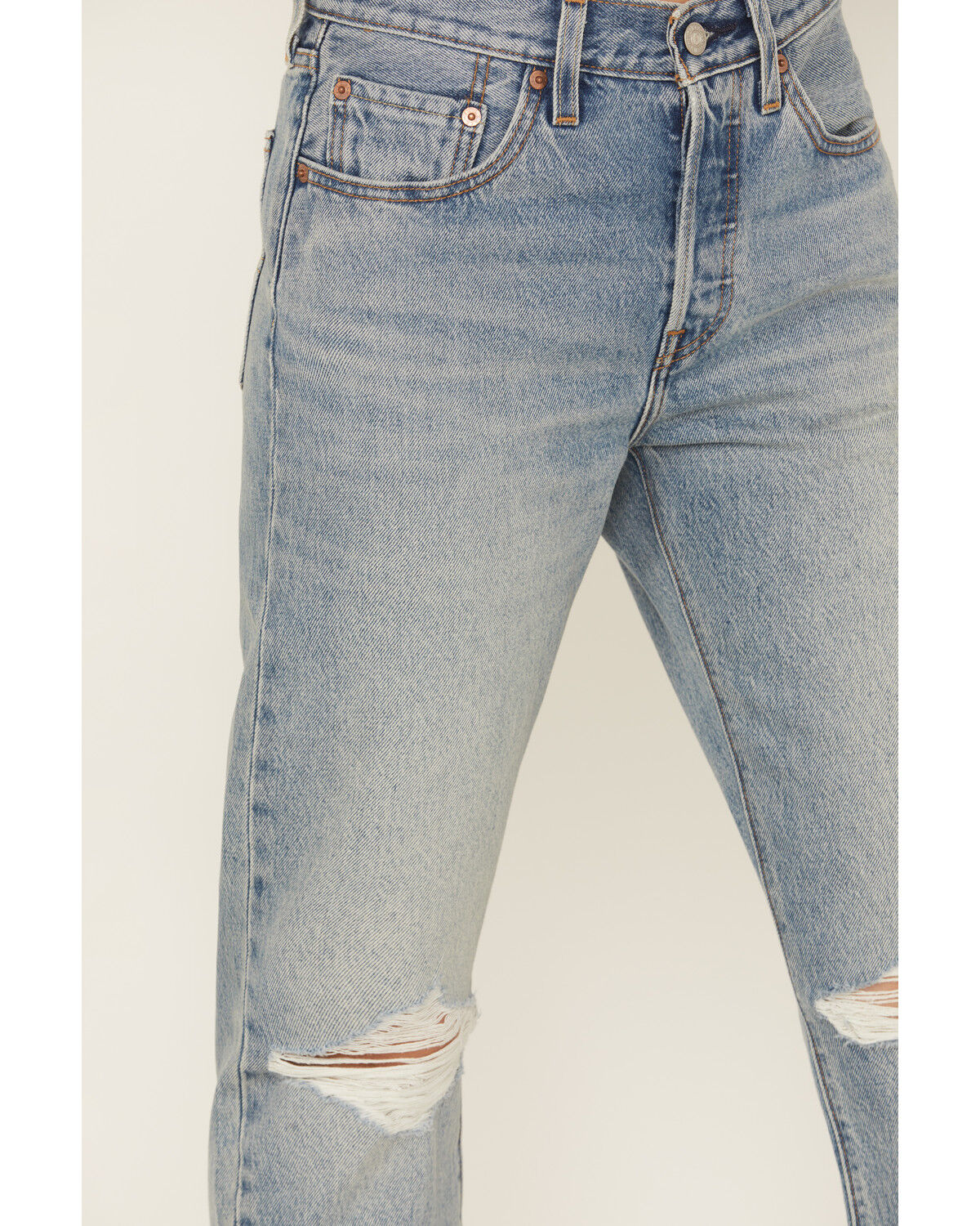 Levi's Women's 501 Plan To Stay High Rise Medium Wash Straight Denim Jeans