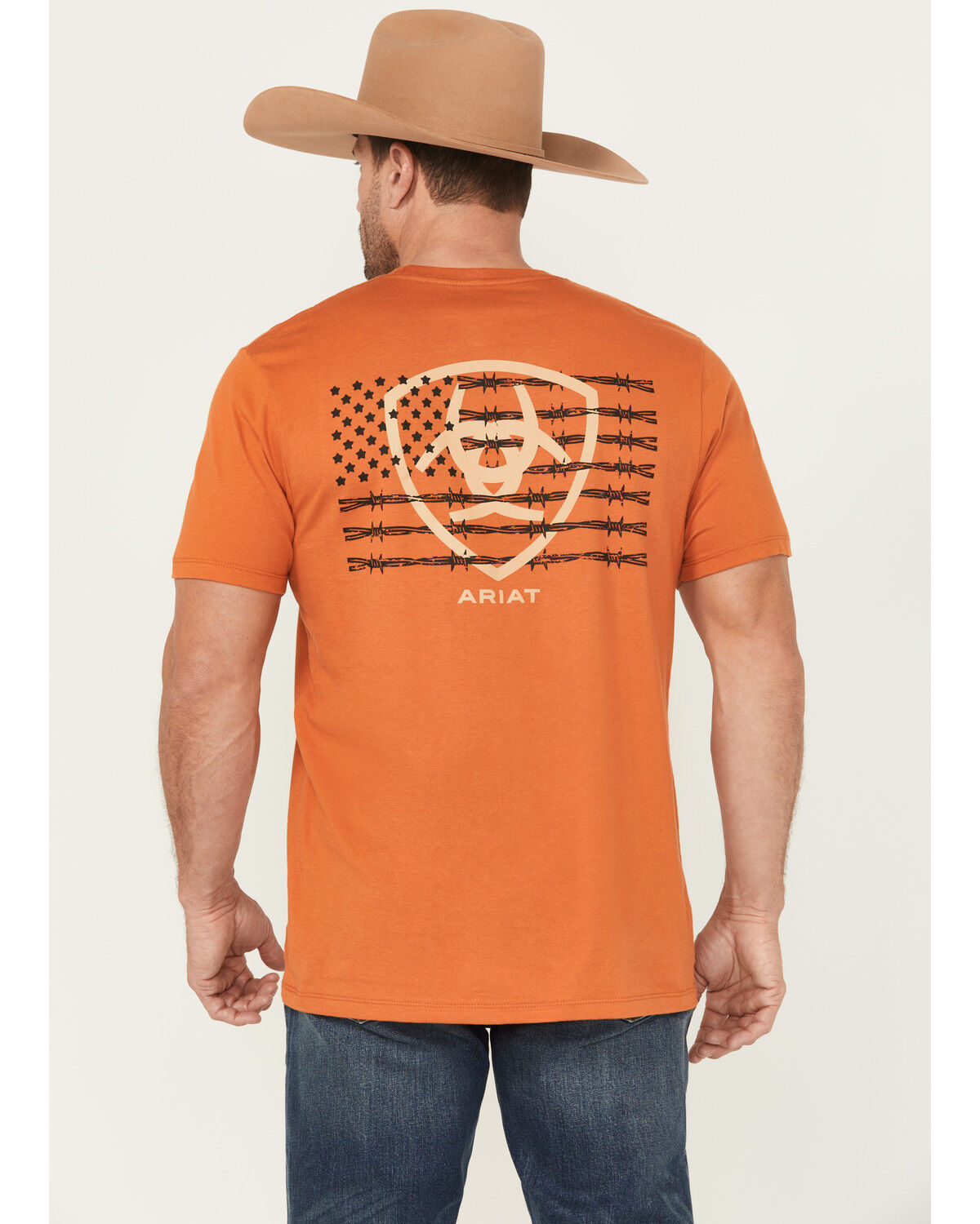 Ariat Men's Barb Shield Short Sleeve Graphic T-Shirt