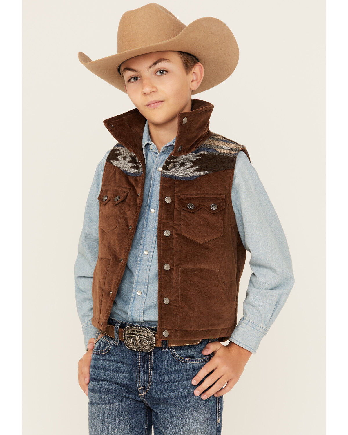 Cody James Boys' Rough Road Puffer Vest