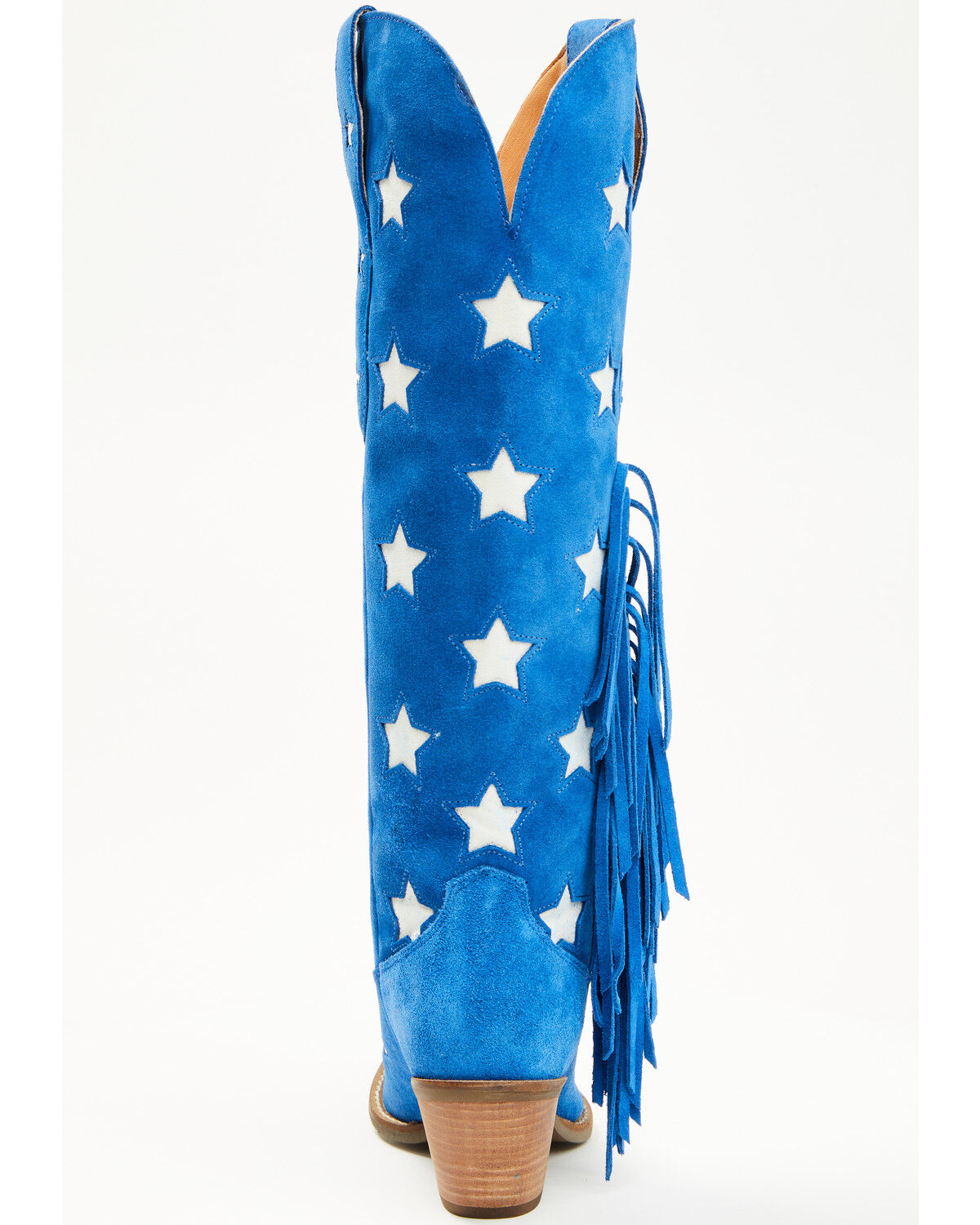 Dingo Women's Super Star Tall Suede Western Boots - Snip Toe