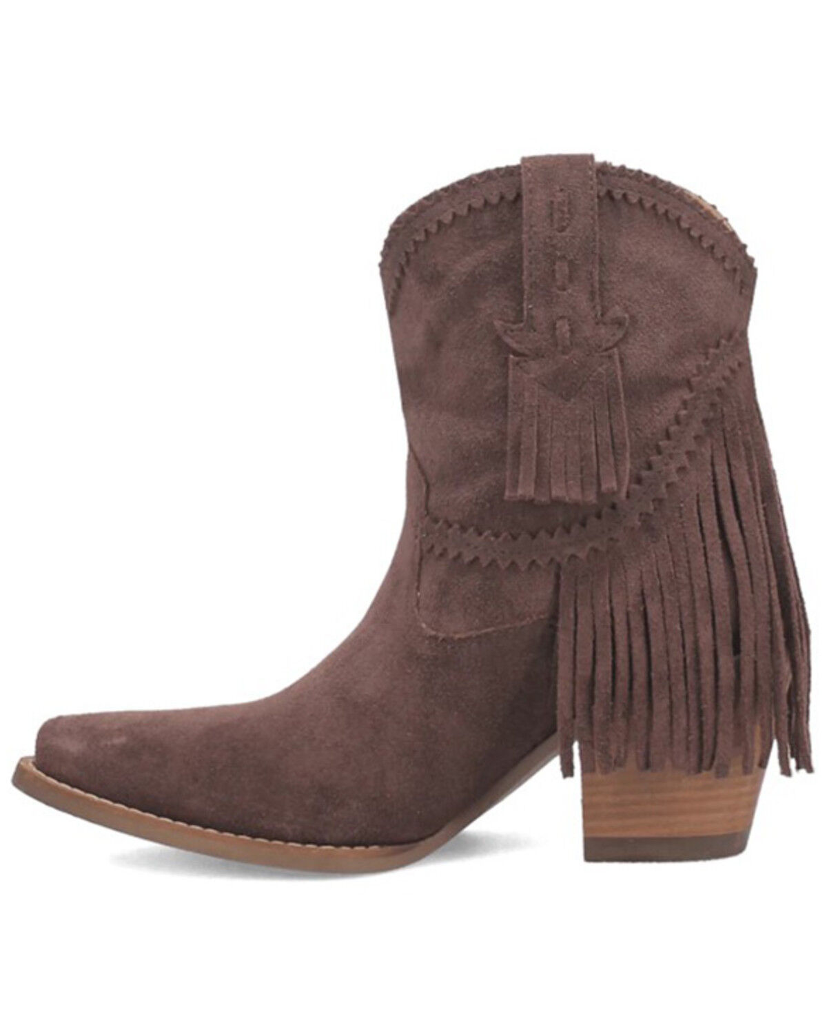 Dingo Women's Fandango Fringe Western Booties - Snip Toe