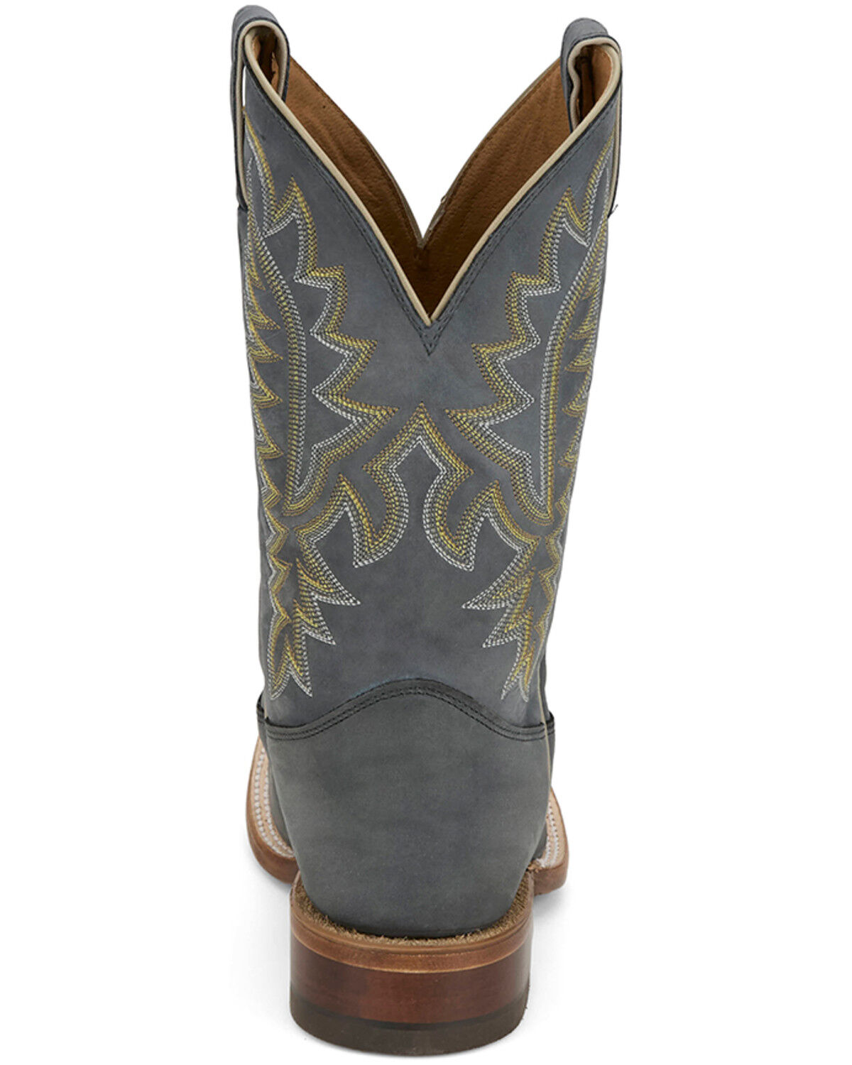 Justin Men's Rancho Western Boots - Broad Square Toe