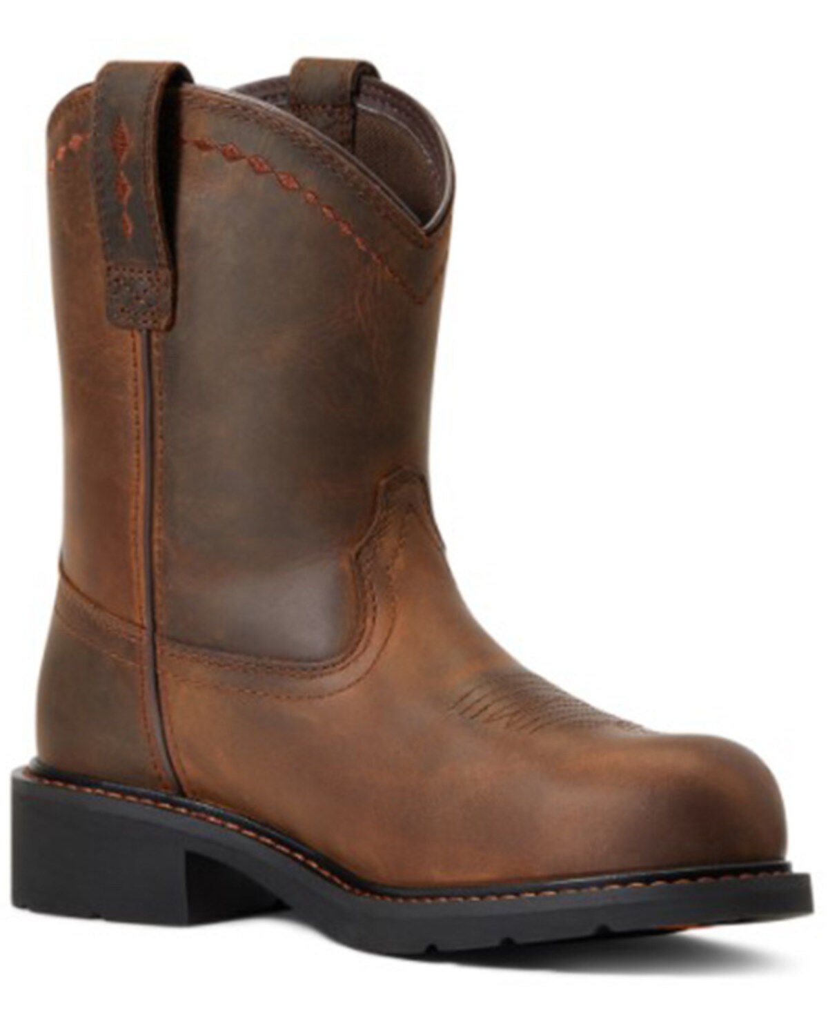 Ariat Women's Fatbaby Pull On Work Boots - Steel Toe