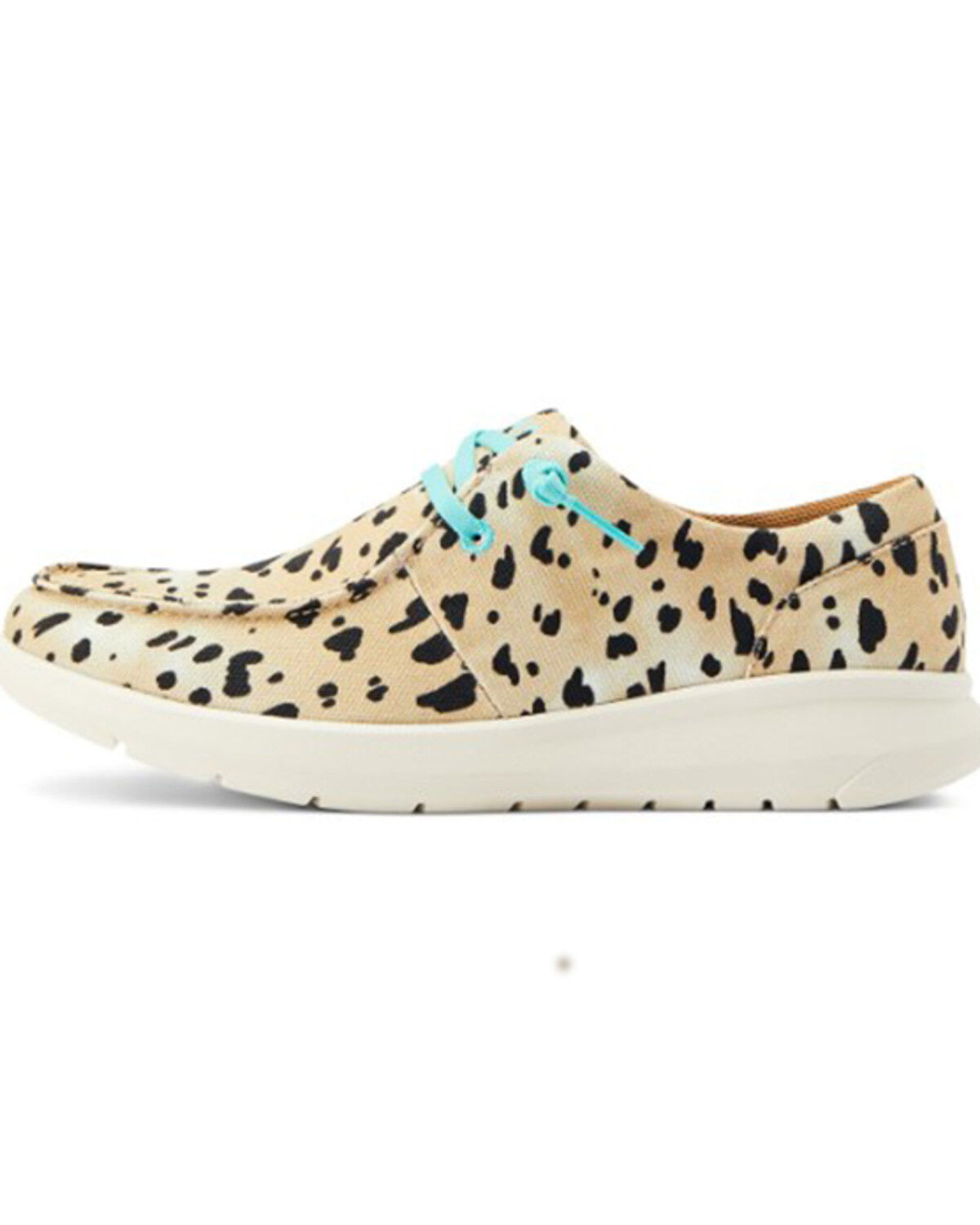 Ariat Women's Hilo Animal Print Casual Lace-Up Shoes - Moc Toe