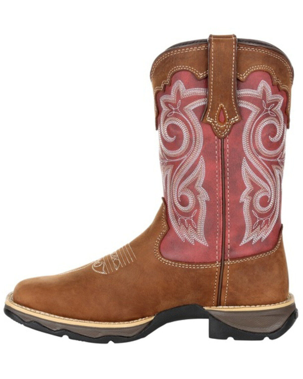 Durango Women's Red Western Boots - Square Toe