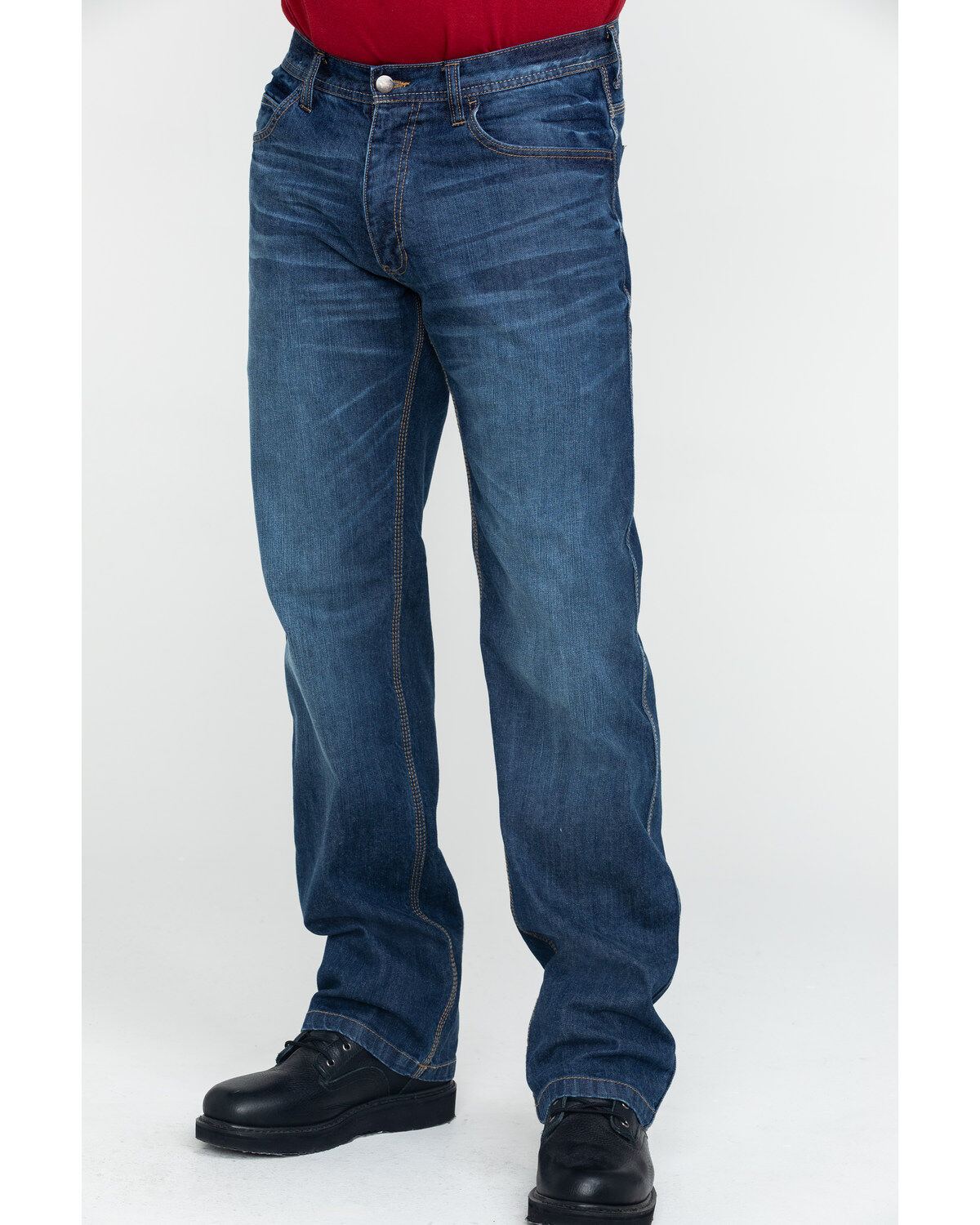 Wolverine Men's FR Dark Stretch Work Jeans