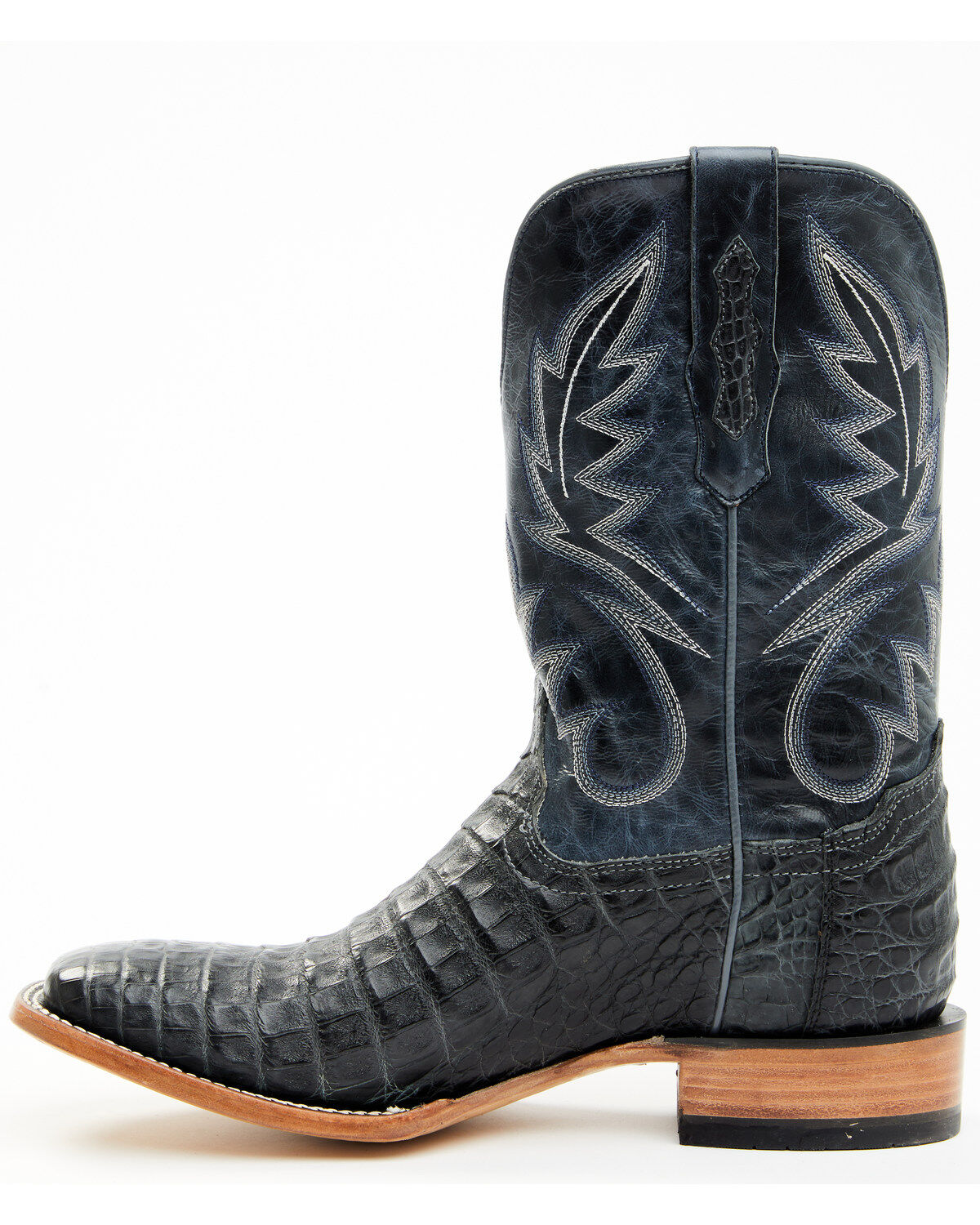 Cody James Men's Exotic Caiman Belly Western Boots - Broad Square Toe