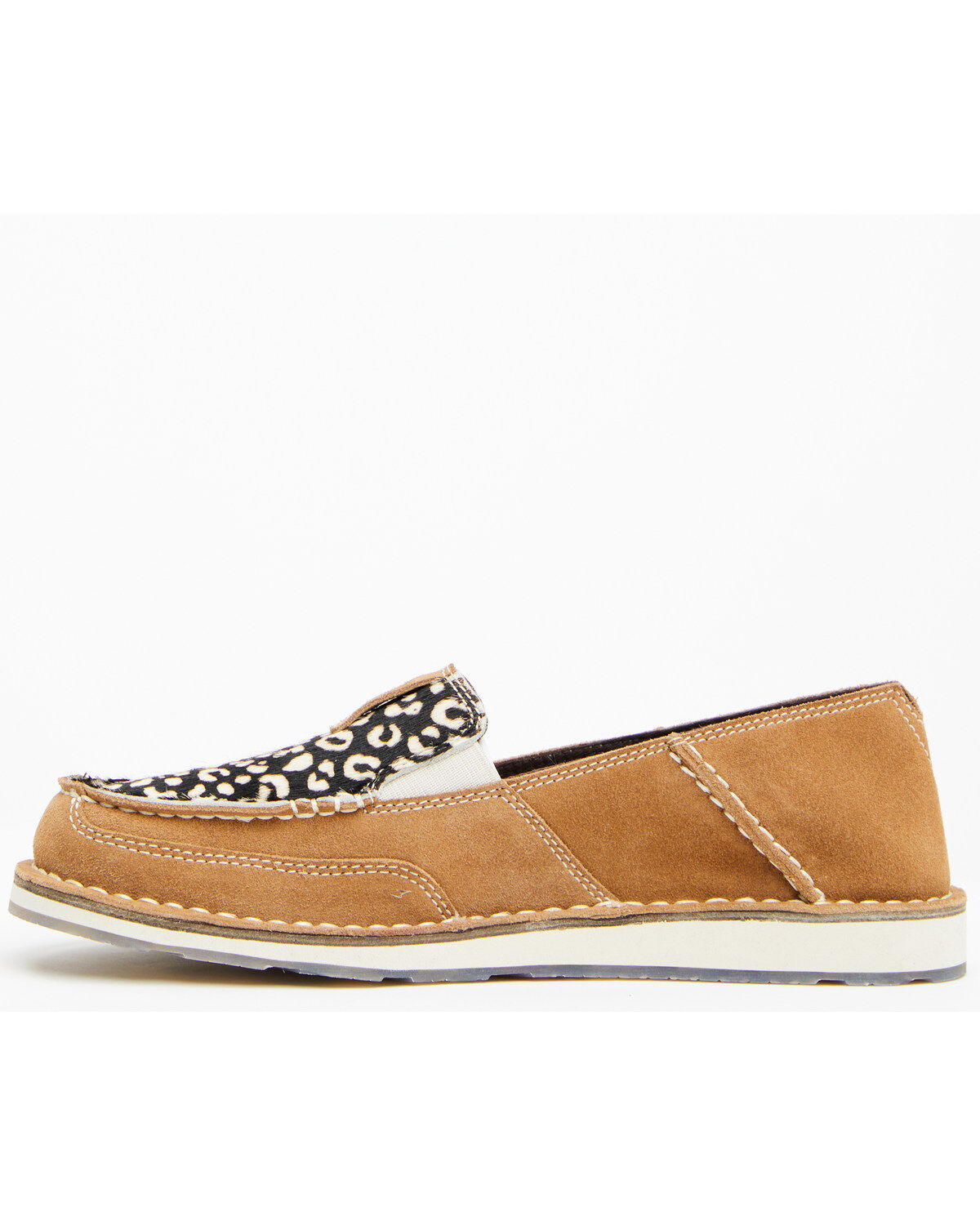 Ariat Women's Cheetah Print Cruiser Shoes - Moc Toe