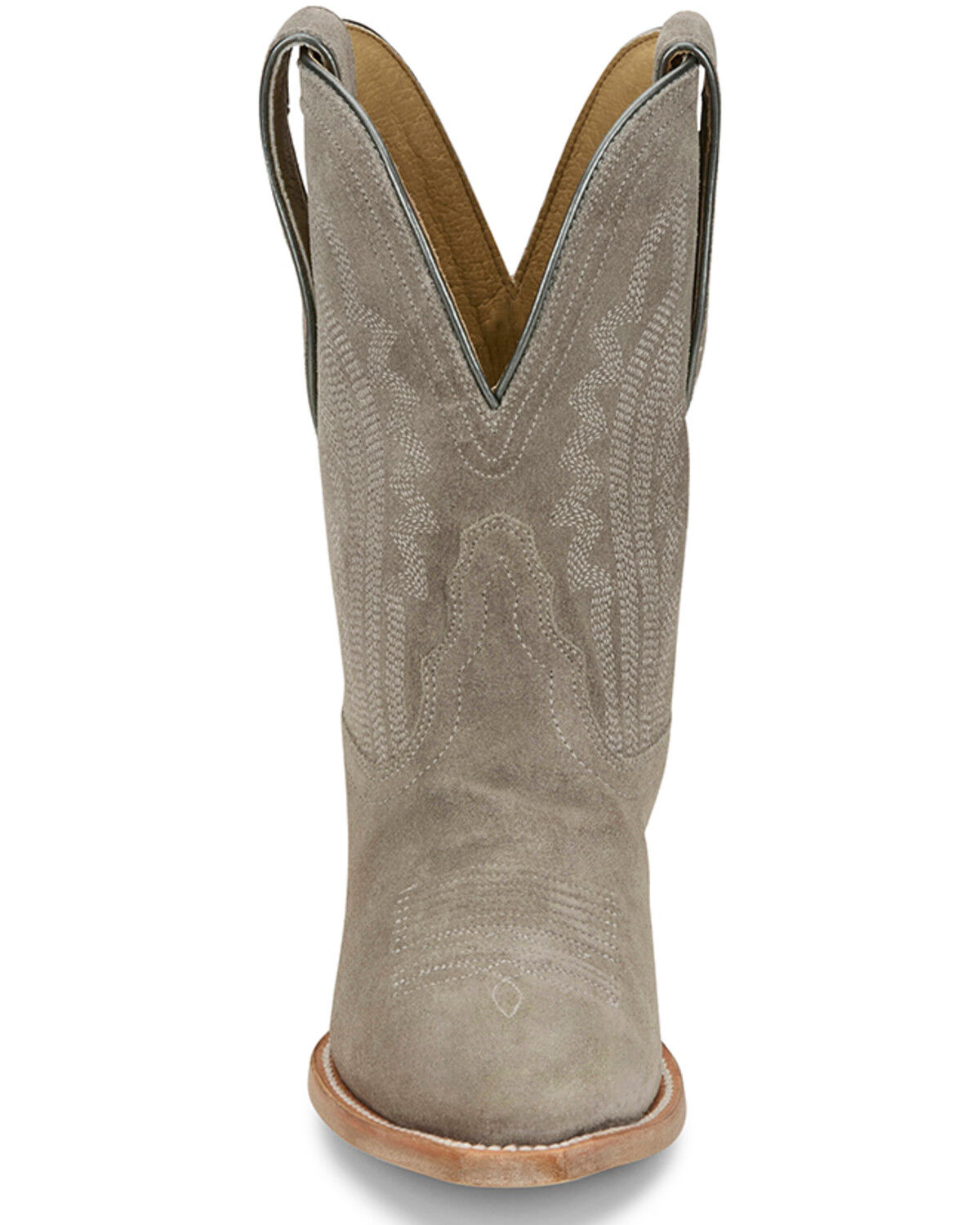 Tony Lama Women's Lea Suede Western Booties - Snip Toe