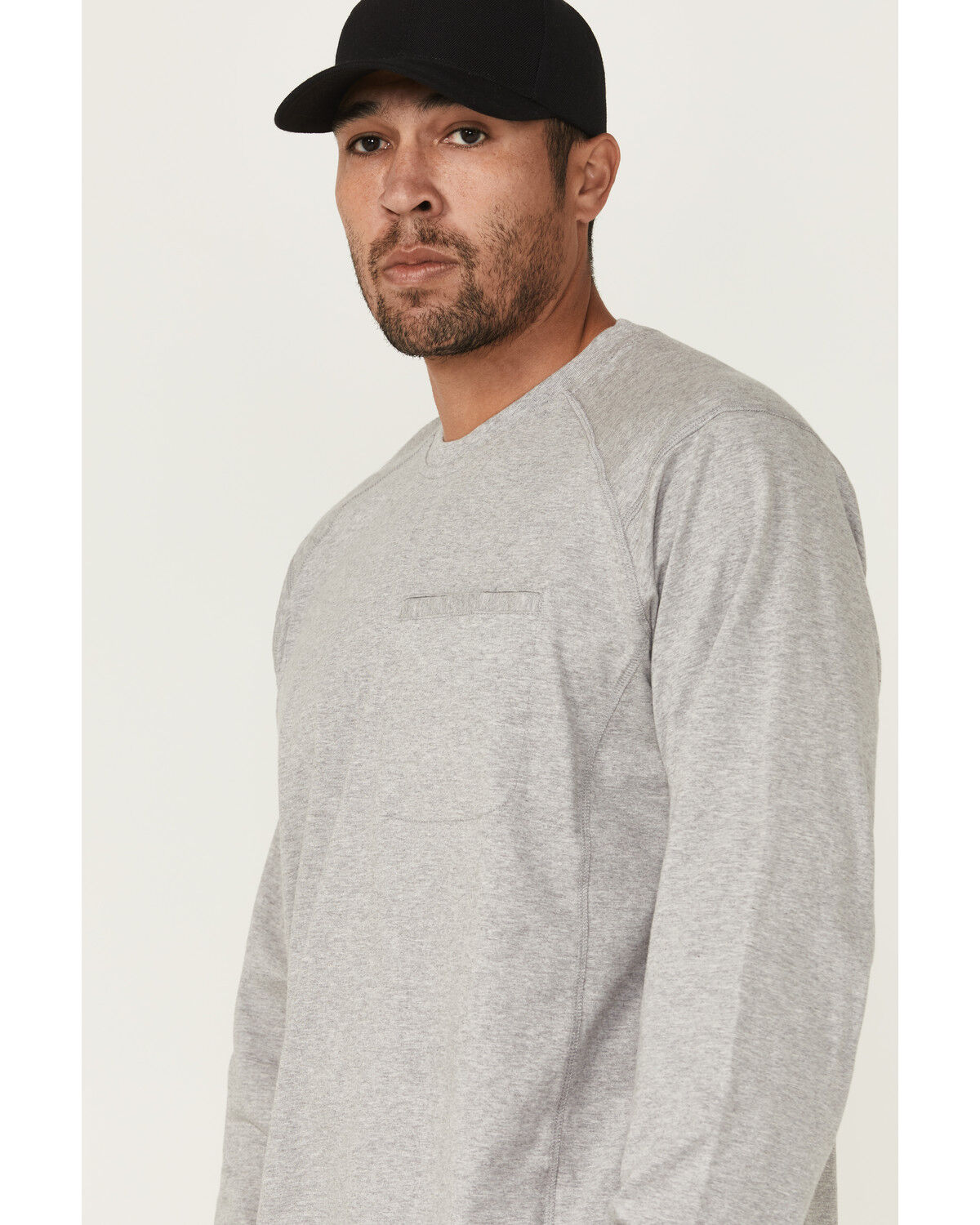 Forge Workwear Men's Lightweight Crew Neck Long Sleeve Tee