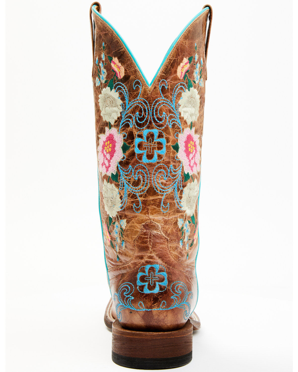 Macie Bean Women's Rose Garden Western Boots - Broad Square Toe