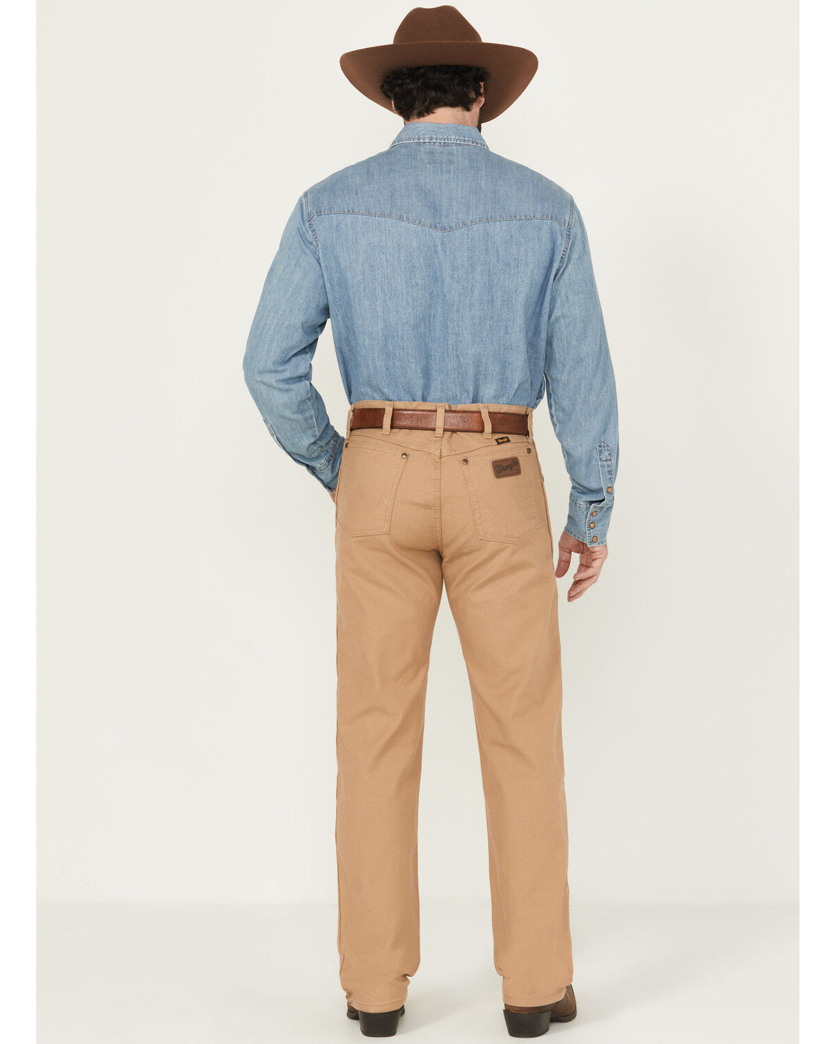 Wrangler Men's Tough Comfort Regular Fit Stretch Canvas Pants