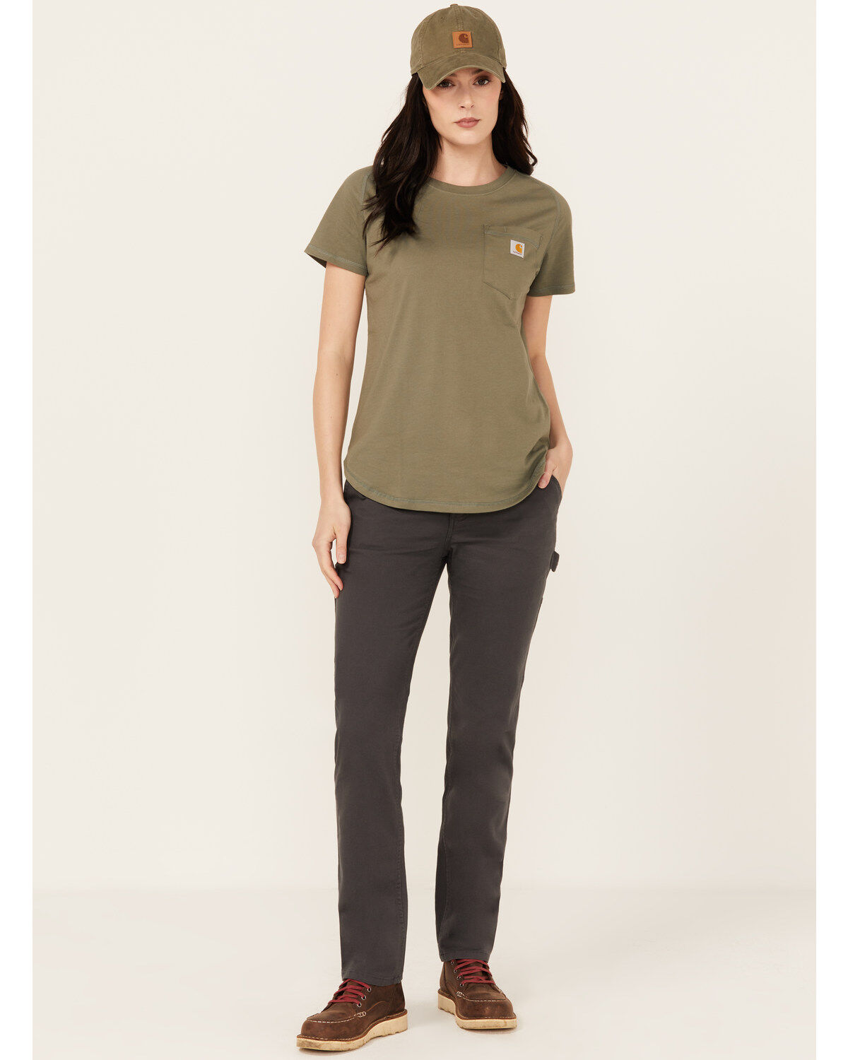 Carhartt Women's Rugged FleX™ Relaxed Fit Canvas Stretch Work Pants