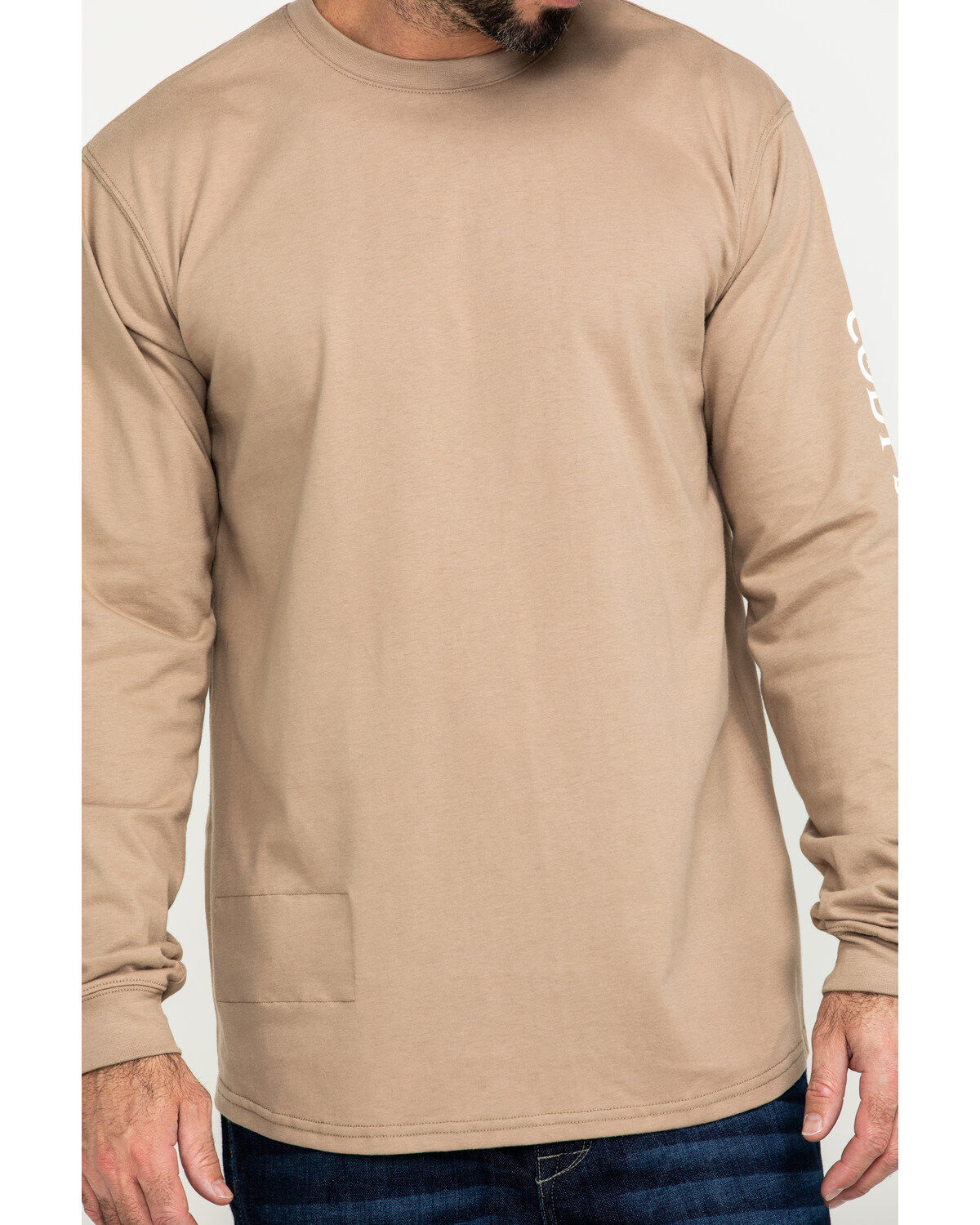 Cody James Men's FR Logo Long Sleeve Work T-Shirt - Tall