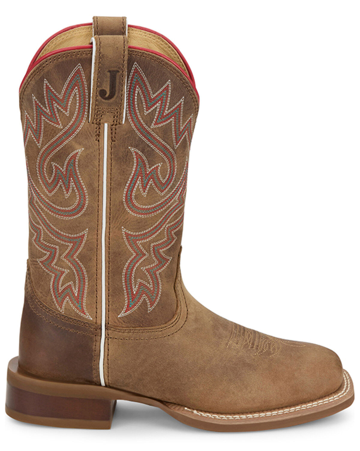 Justin Women's Little Sugar Performance Western Boots - Broad Square Toe