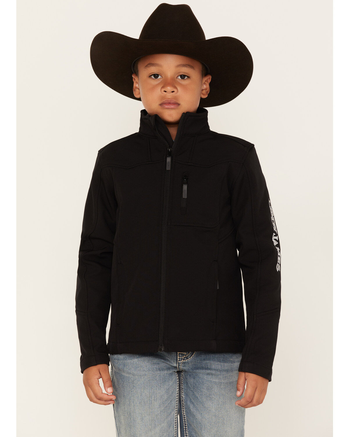 Cody James Boys' Embroidered Softshell Jacket