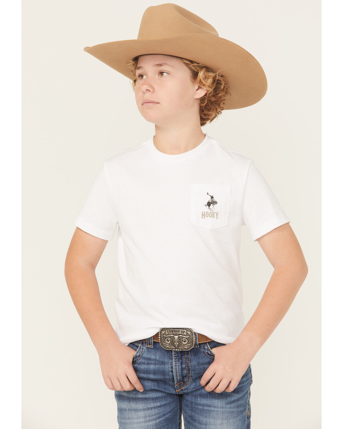 Hooey Boys' Bucking Horse Short Sleeve Graphic T-Shirt