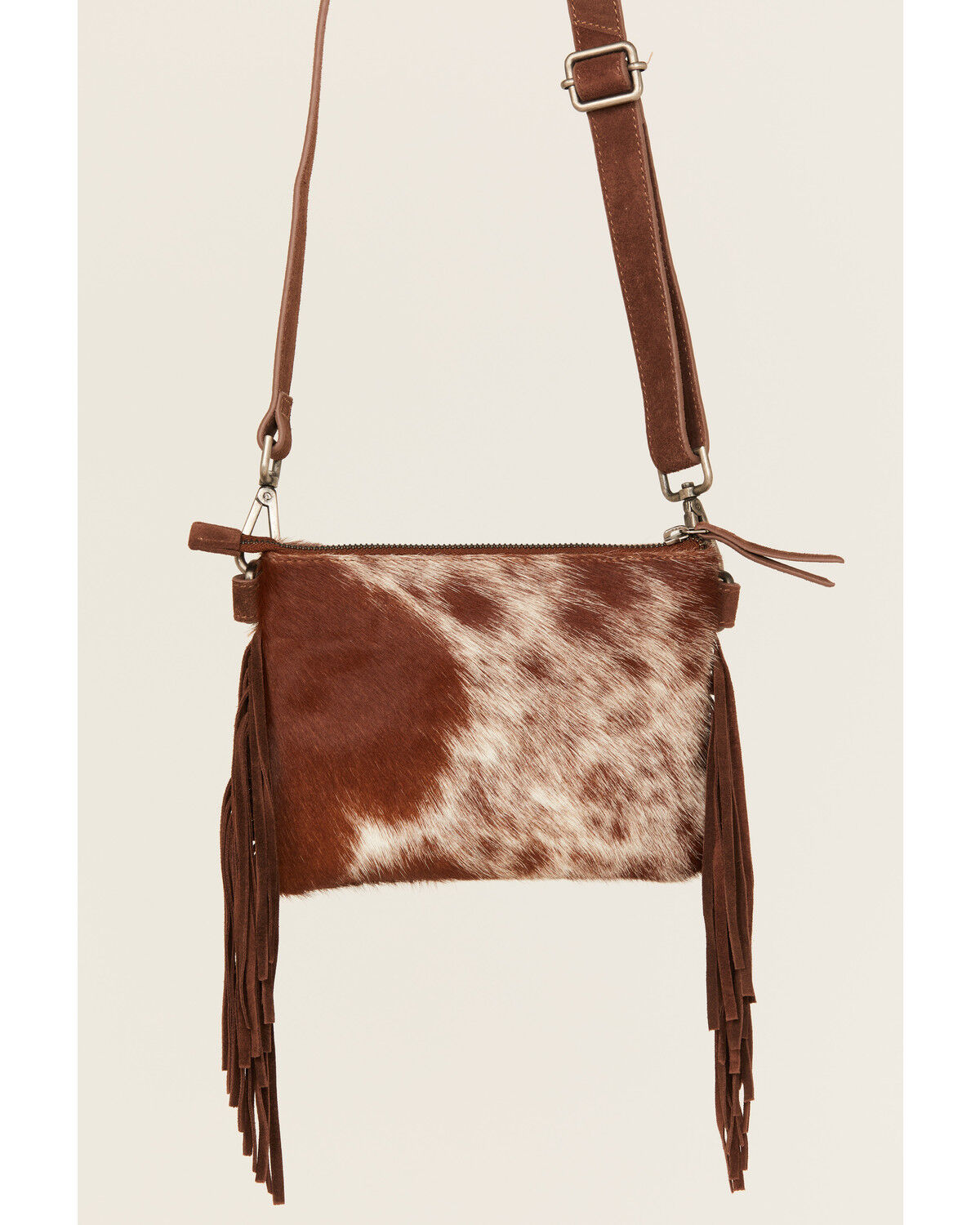 Shyanne Women's Meadow Hairon Leather Crossbody Bag