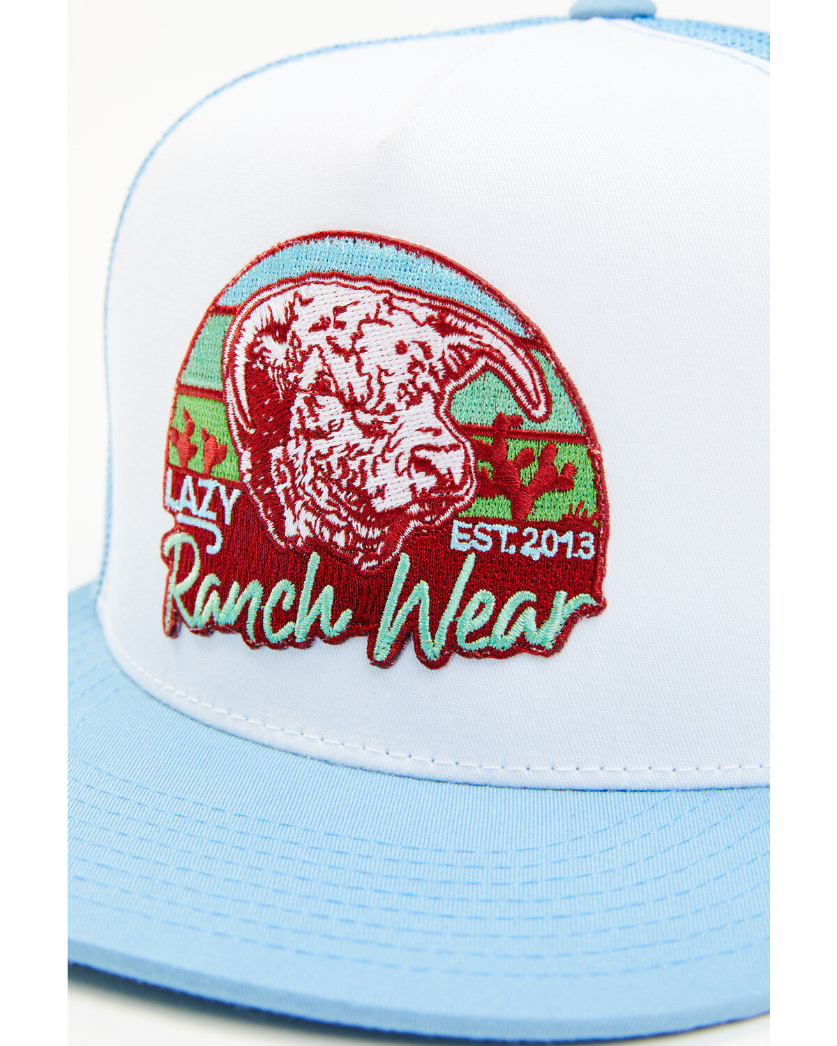 Lazy J Ranch Wear Men's Prickly Pear Logo Ball Cap