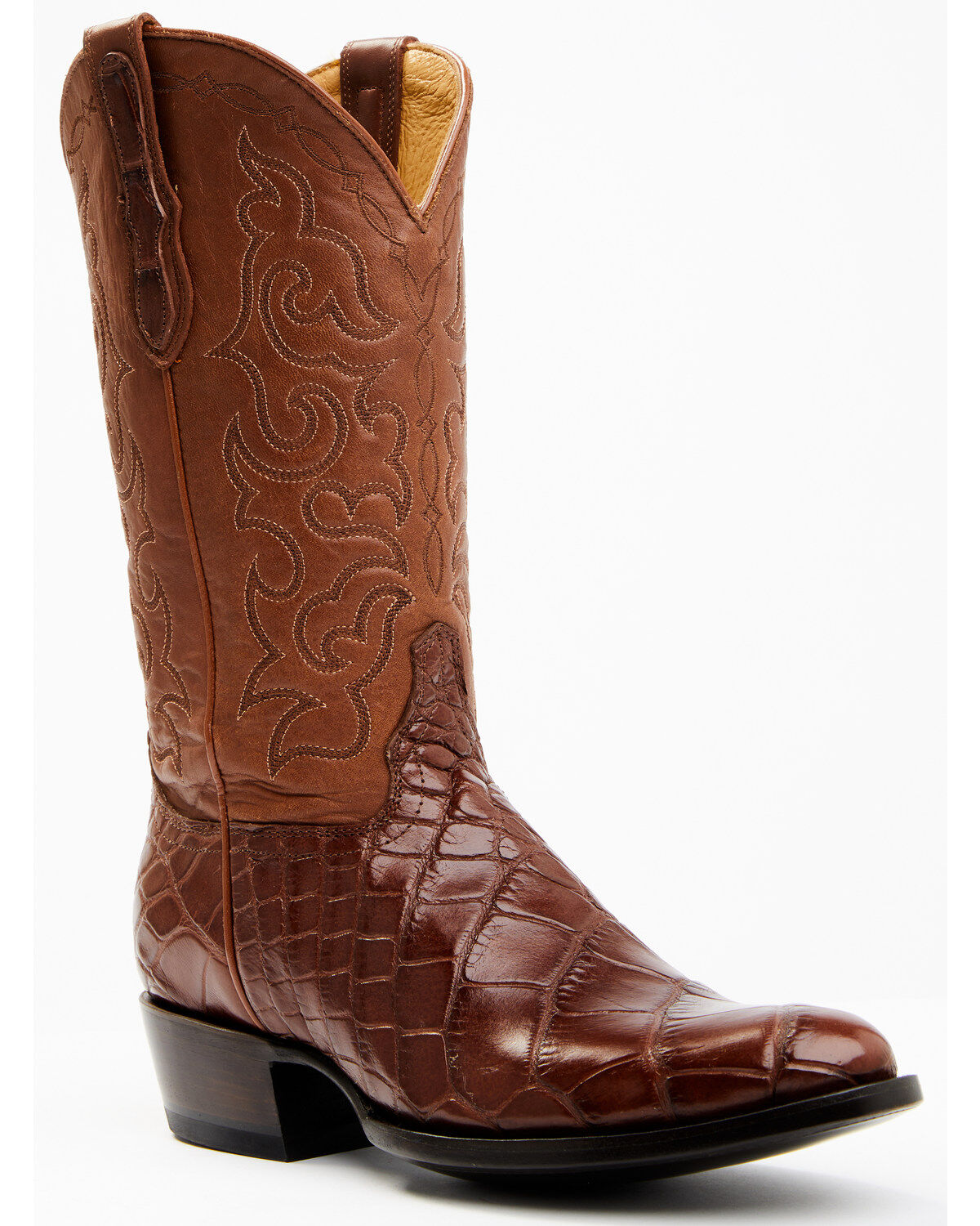 Cody James Men's Exotic American Alligator Western Boots - Round Toe
