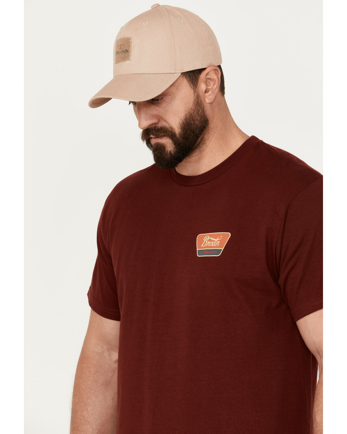 Brixton Men's Linwood Short Sleeve Standard Graphic T-Shirt