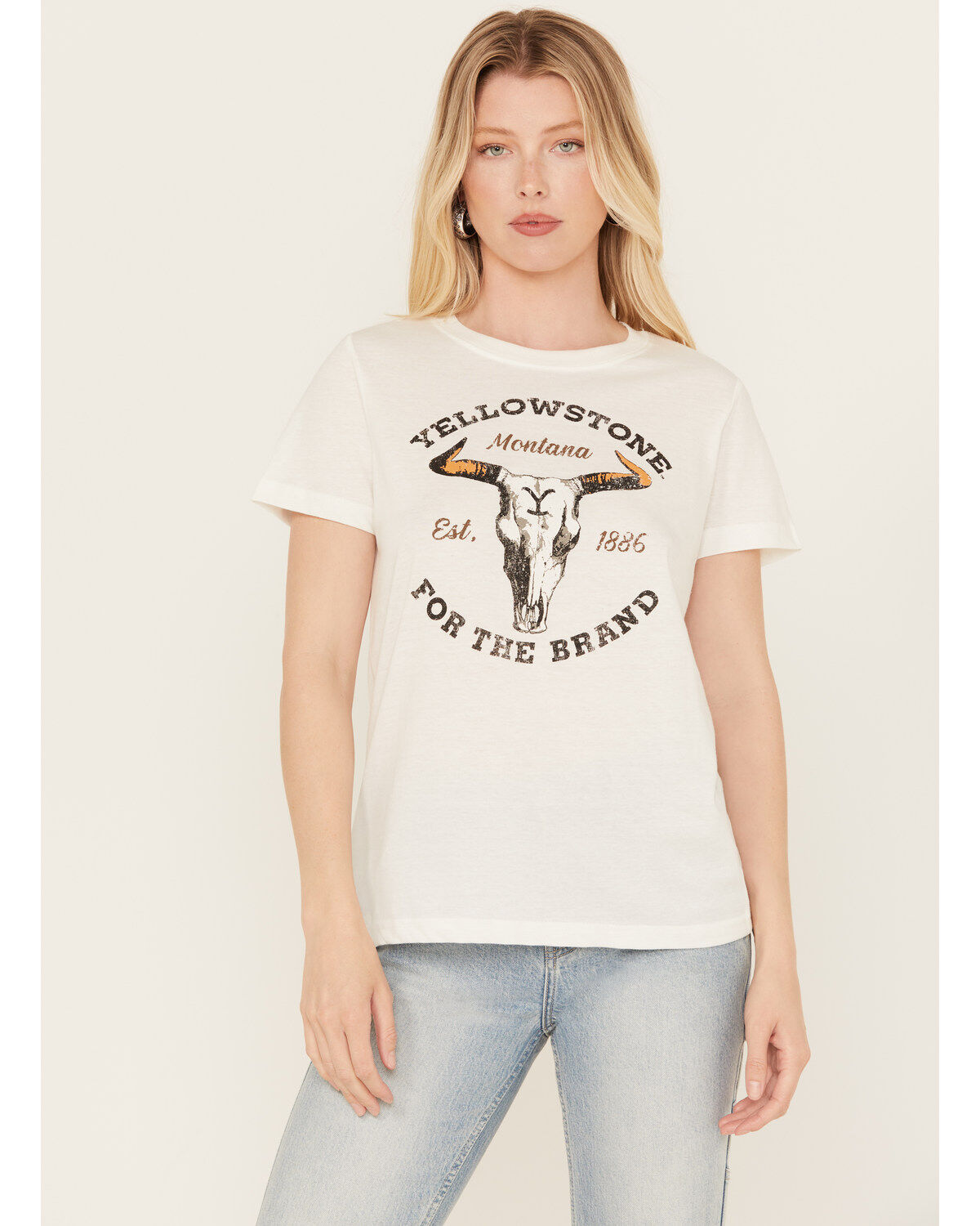 Paramount Network's Yellowstone Women's Dutton Ranch Short Sleeve Graphic Tee