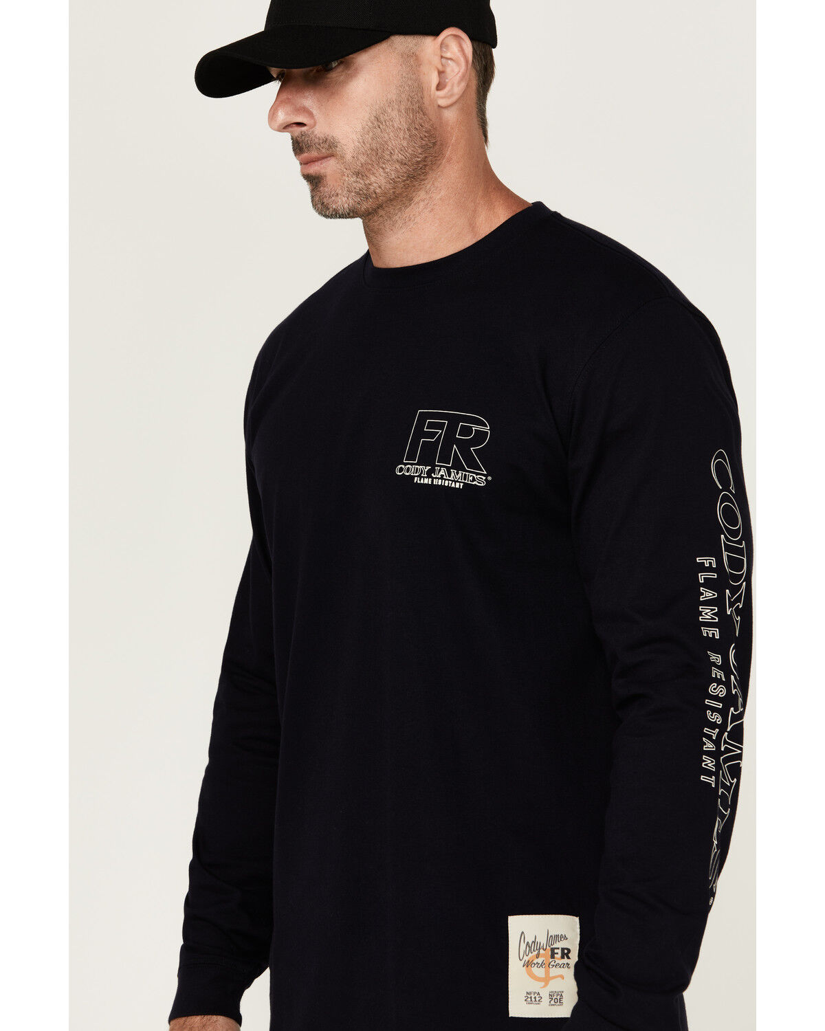 Cody James Men's FR Eagle Long Sleeve Graphic T-Shirt