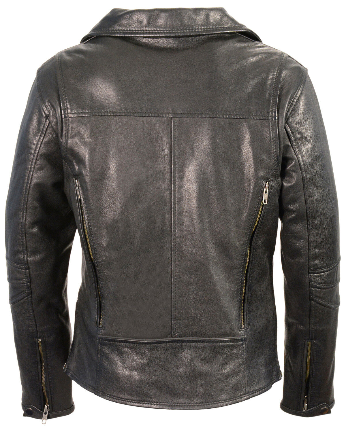 Milwaukee Leather Women's Lightweight Long Length Vented Biker Jacket - 3X