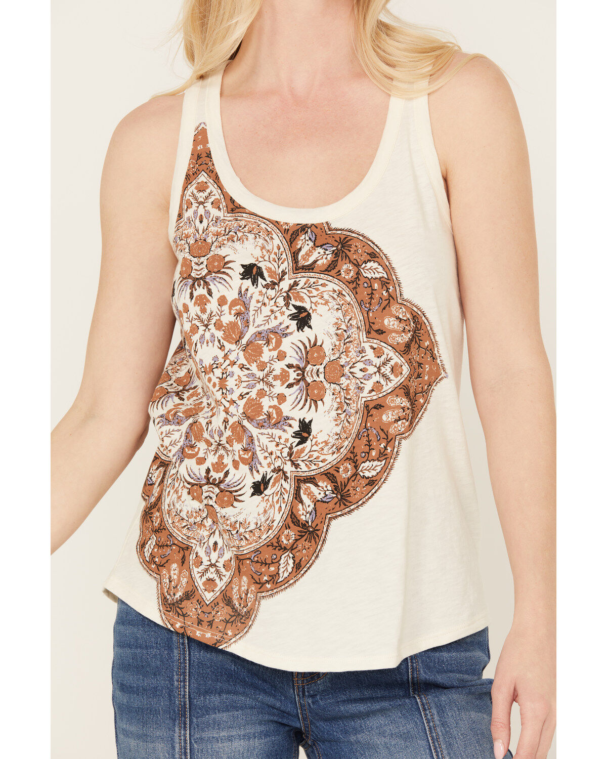 Shyanne Women's Bohemian Graphic Tank