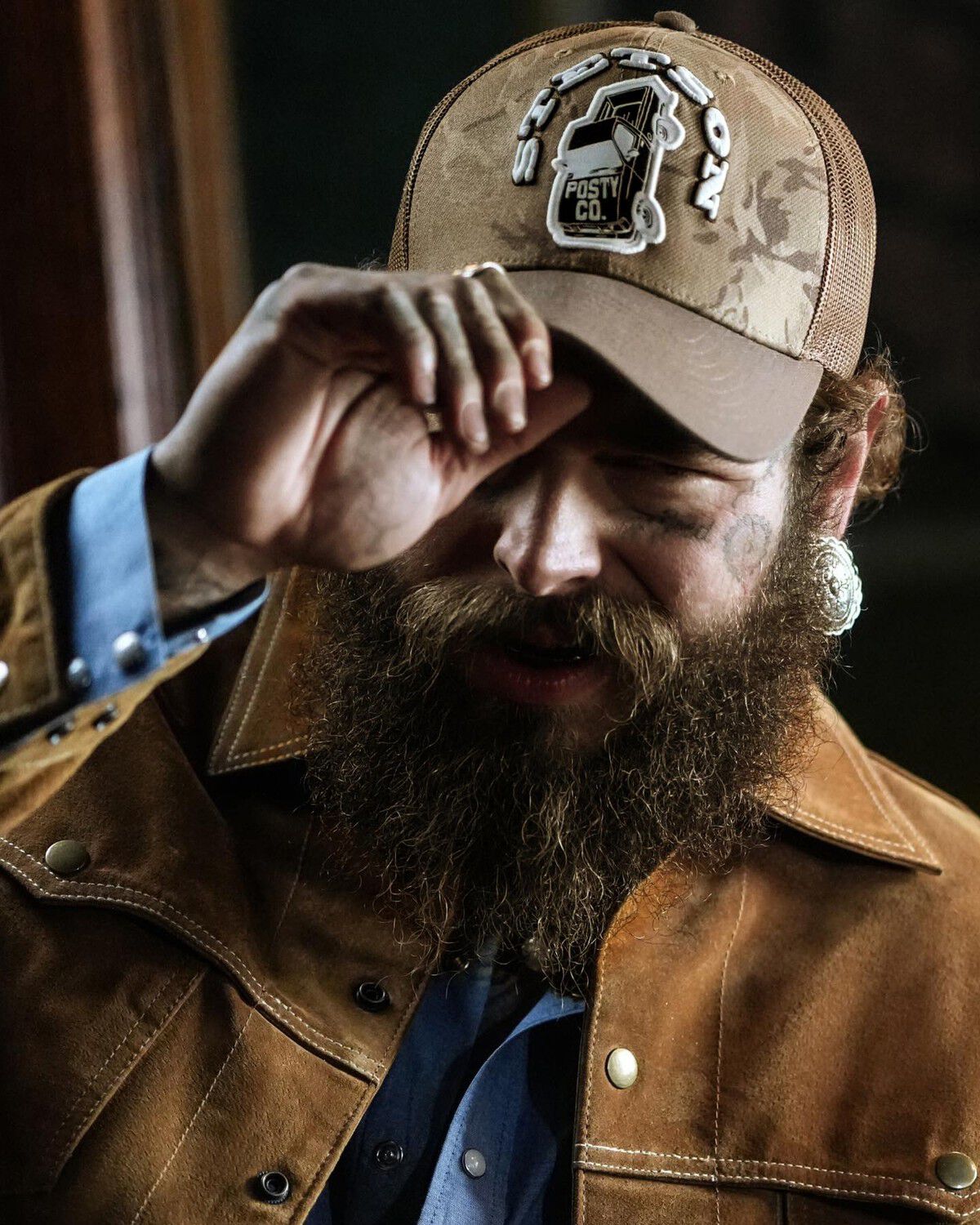 Stetson X Post Malone Men's Boot Barn Exclusive Album Trucker Cap
