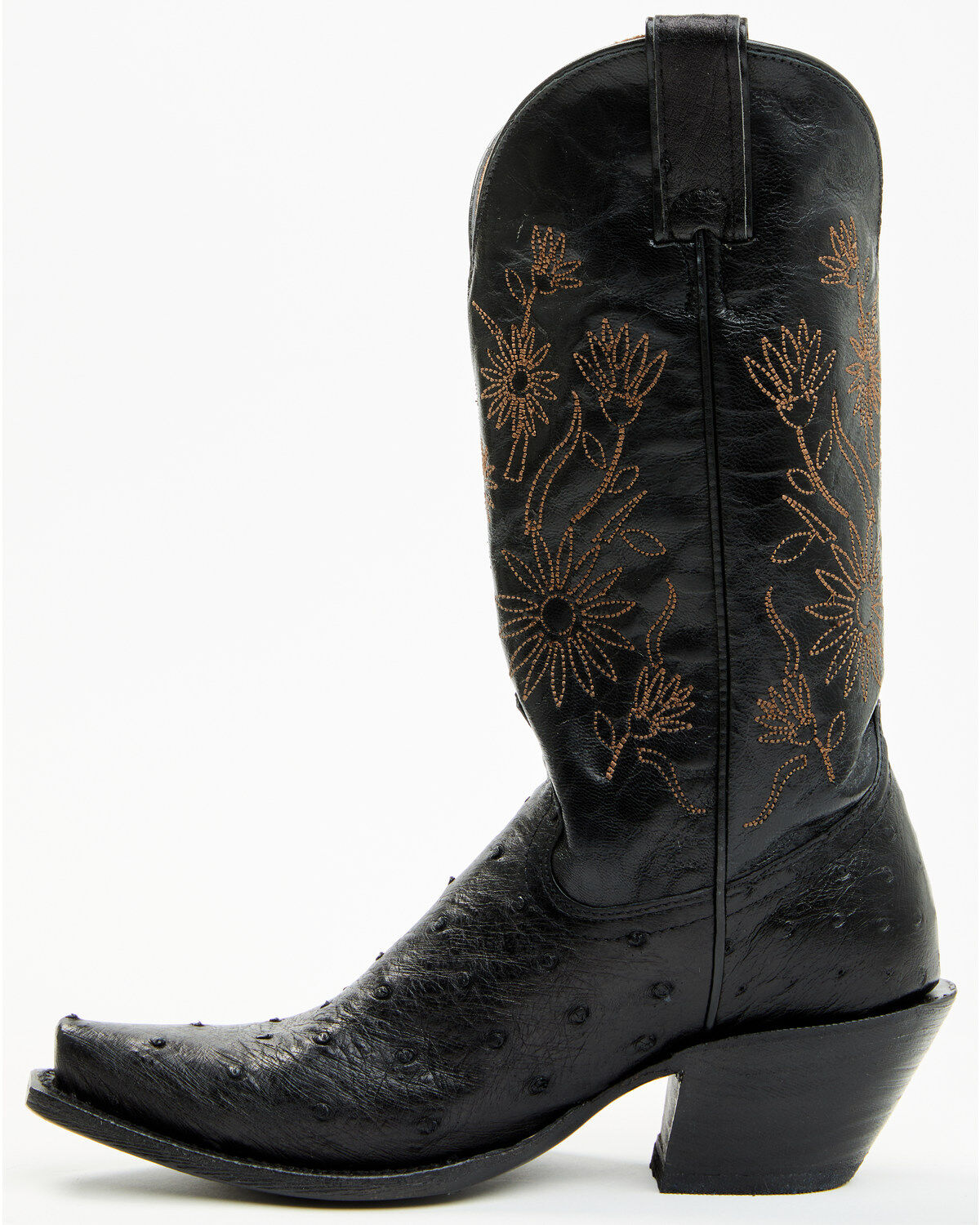 Shyanne Women's Daisie Exotic Full Quill Ostrich Western Boots - Snip Toe