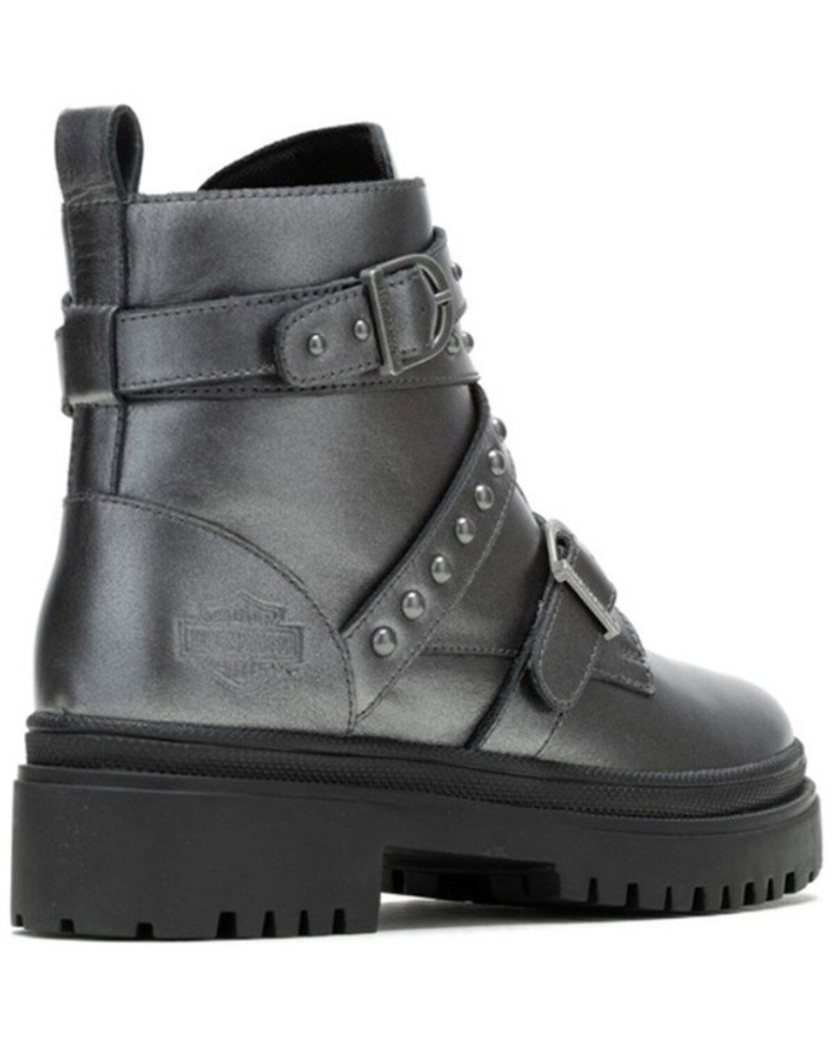 Harley Davidson Women's Carrigan Motorcycle Boots - Round Toe