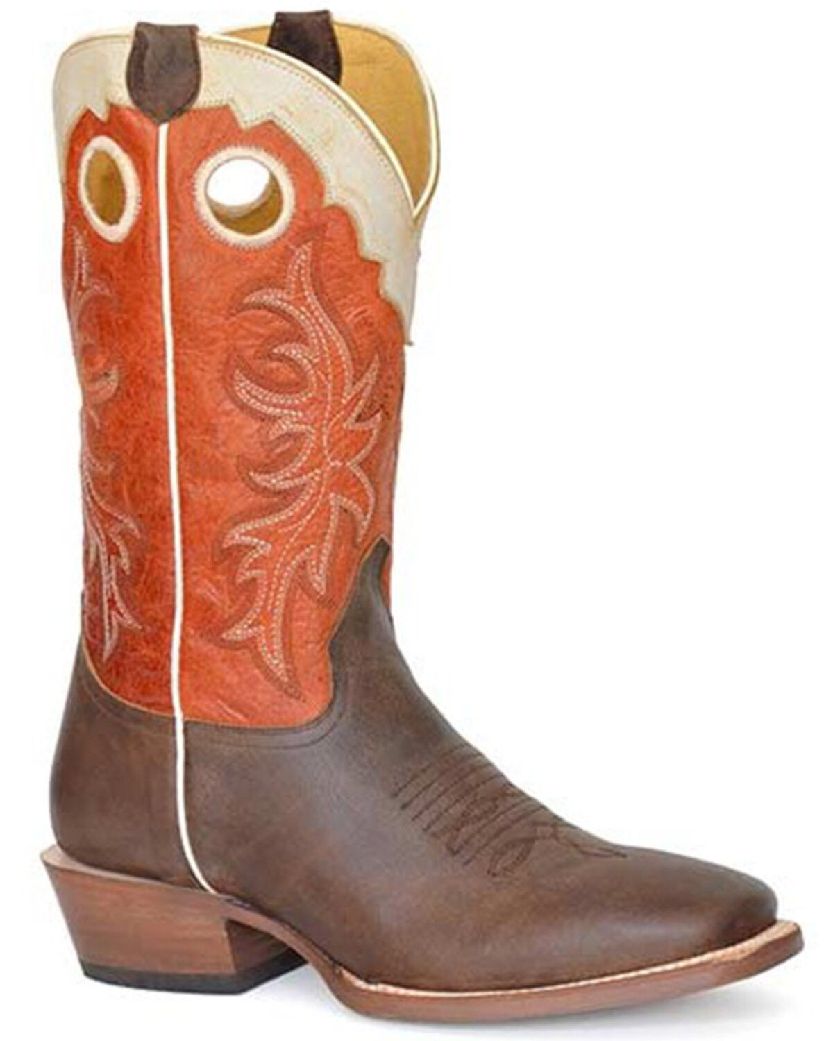 Roper Men's Ride Em' Cowboy Western Boots - Square Toe