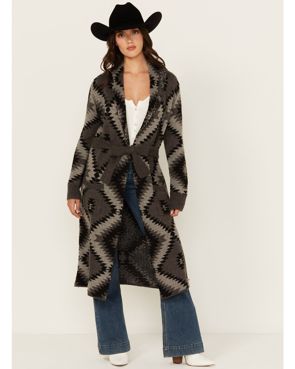 Stetson Women's Southwestern Print Cardigan
