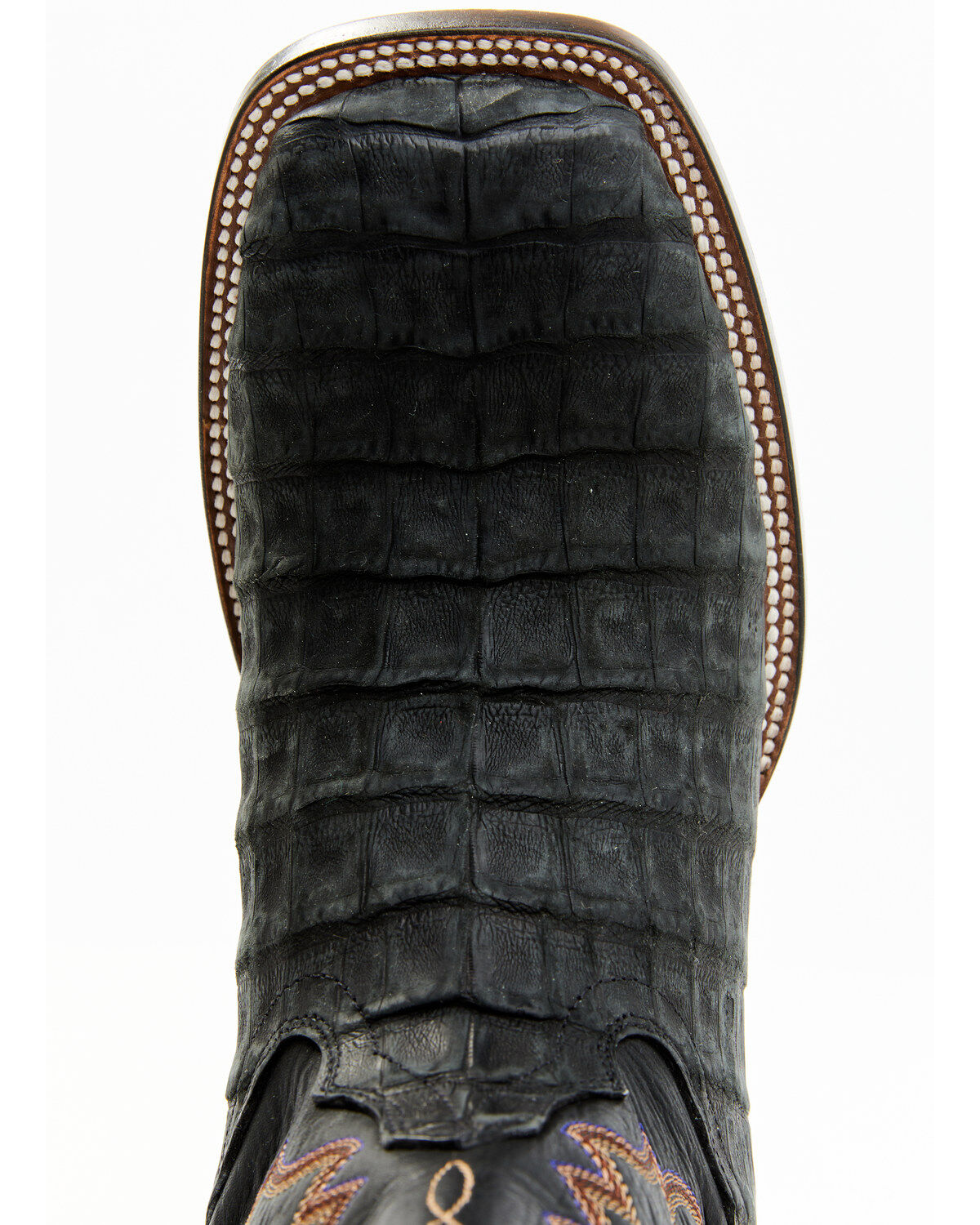 Cody James Men's Exotic Caiman Belly Western Boots - Broad Square Toe