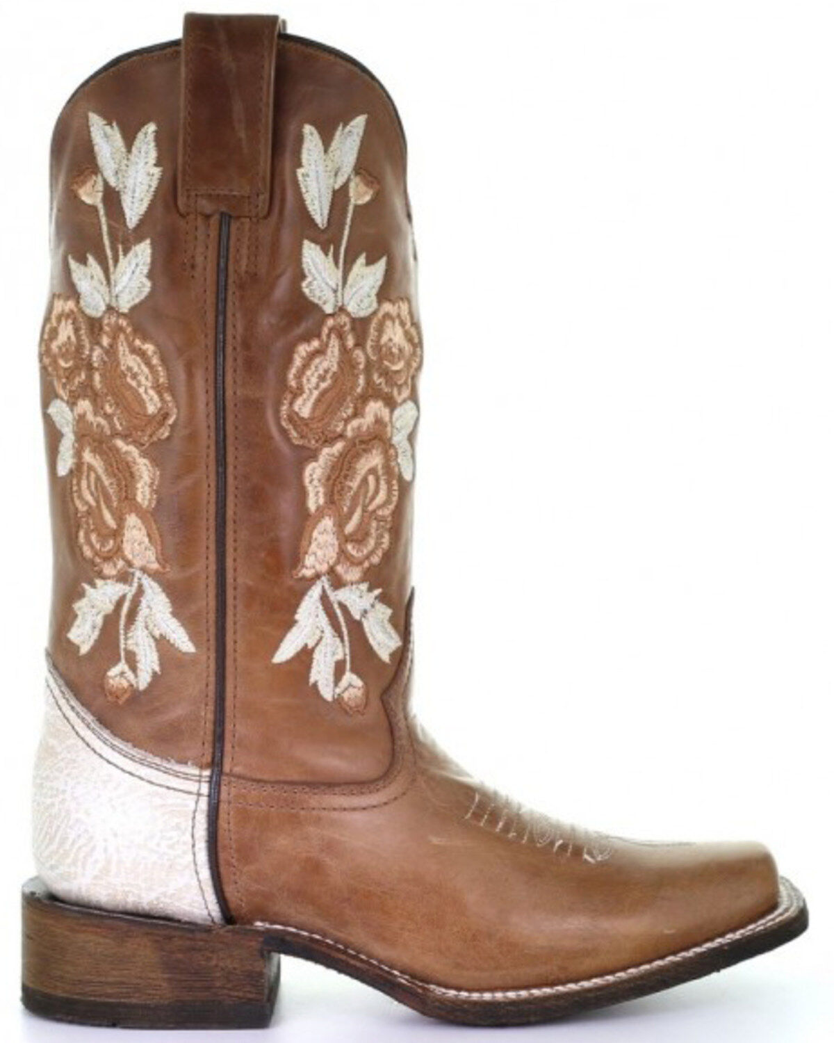 Corral Women's Honey Floral Western Boots - Square Toe