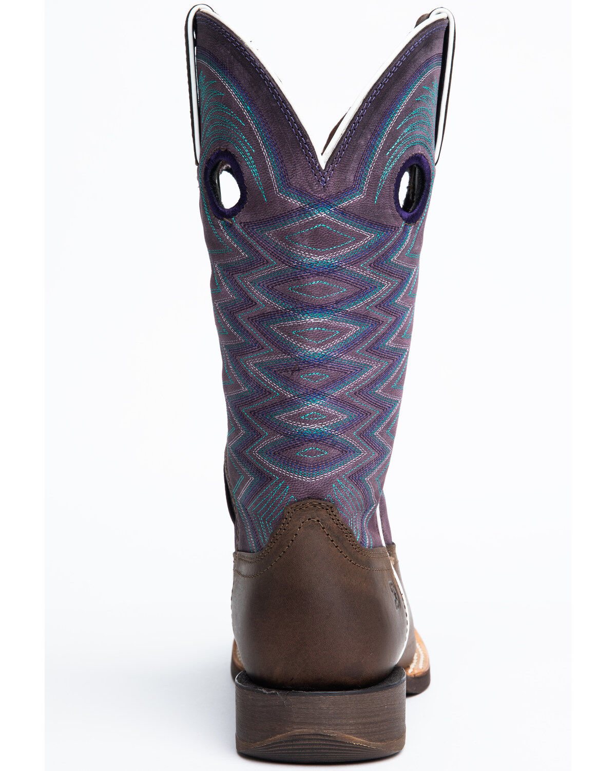Durango Women's Lady Rebel Amethyst Western Performance Boots - Broad Square Toe