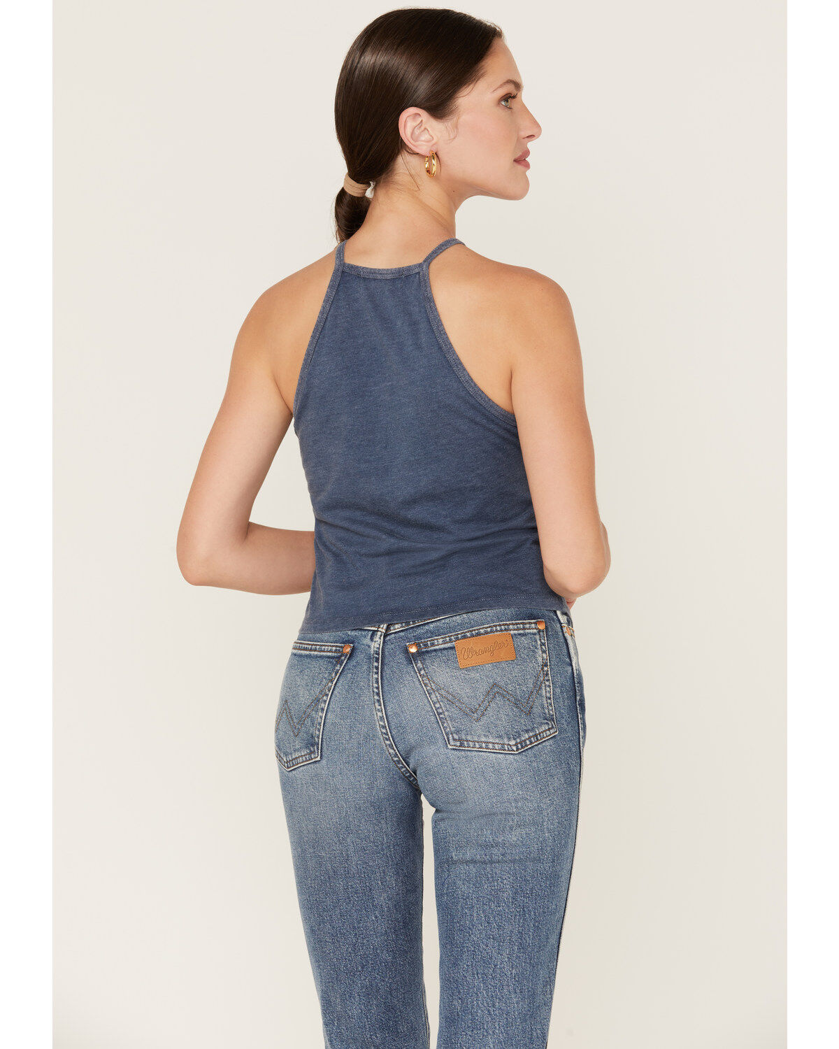 Rock & Roll Denim Women's Bandana Print Tank Top