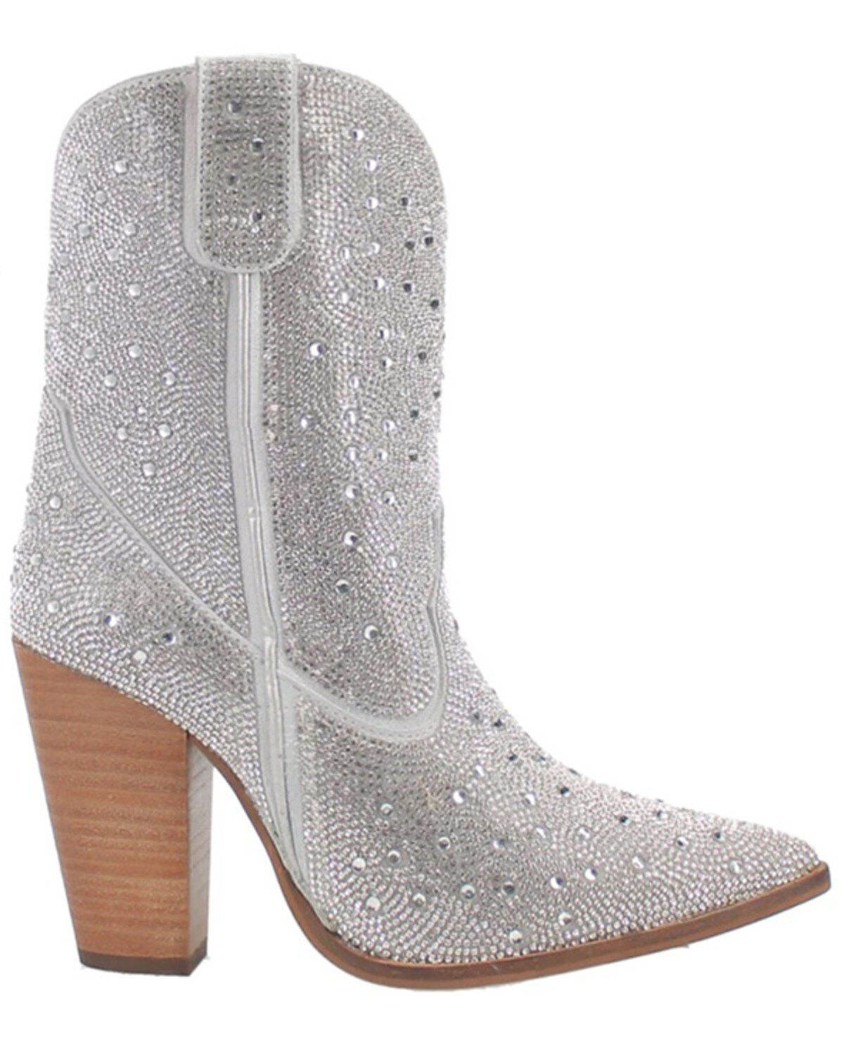 Dingo Women's Neon Moon Rhinestone Booties - Round Toe