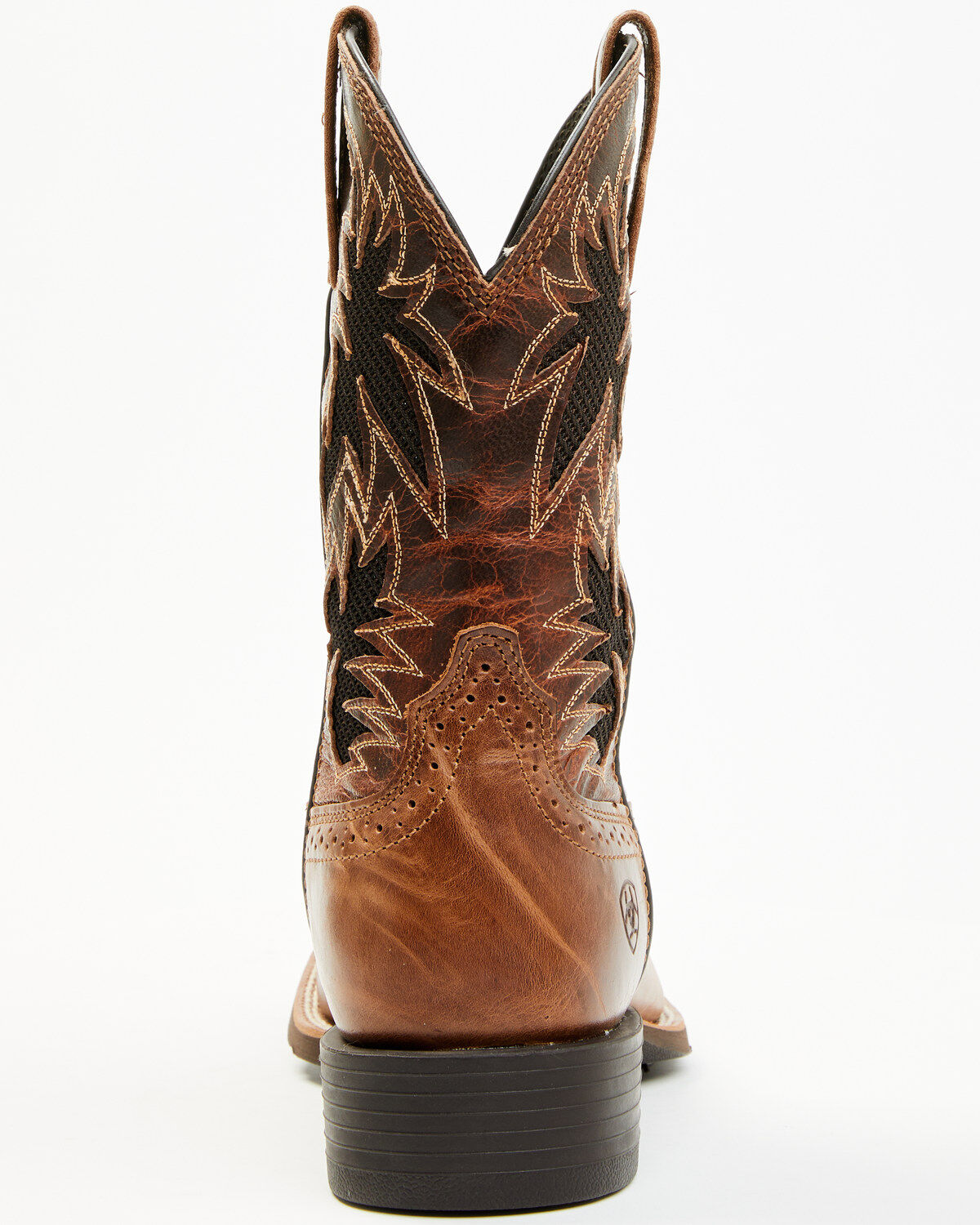 Ariat Men's Sport Cool VentTEK Western Performance Boots - Broad Square Toe