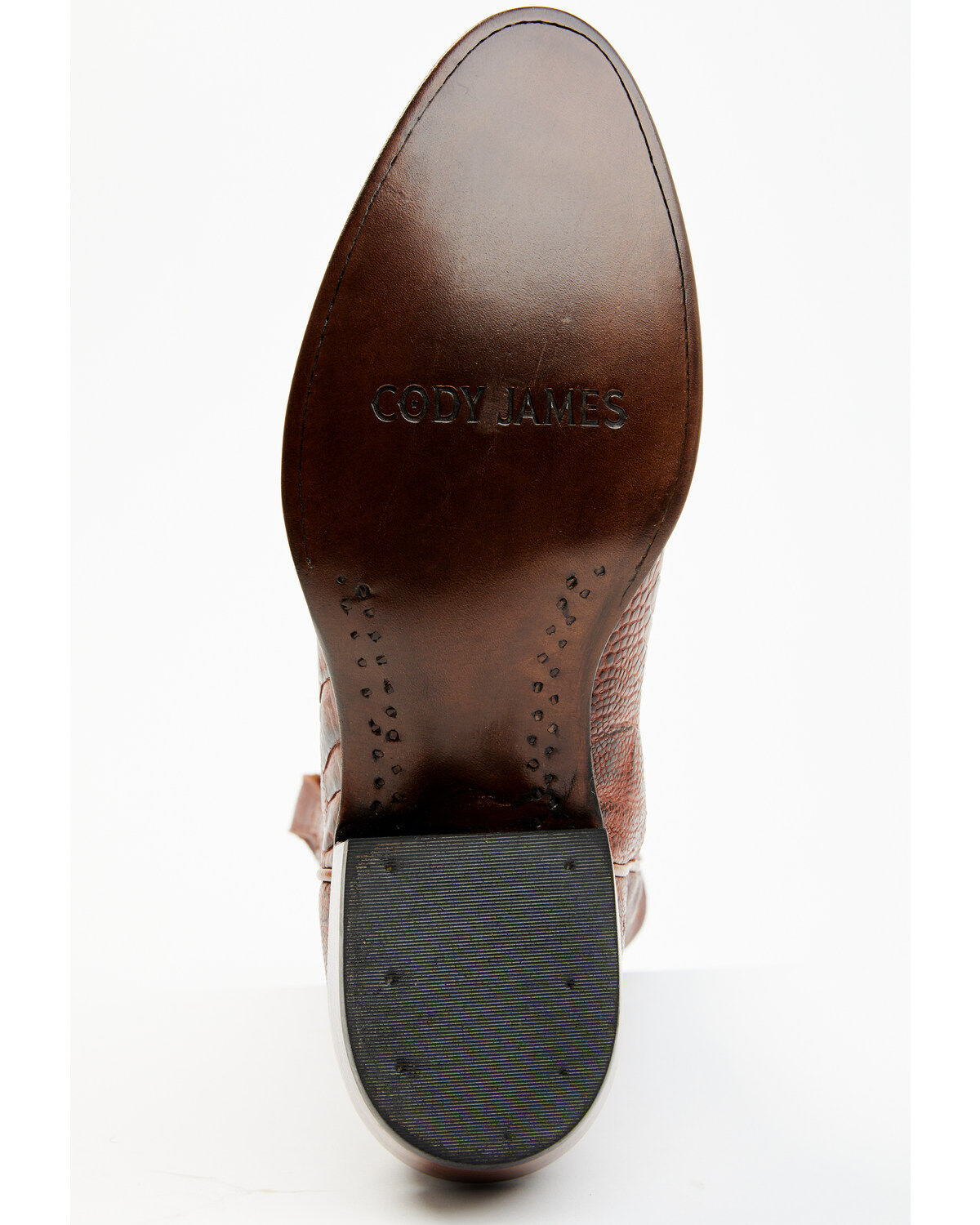 Cody James Men's Exotic Ostrich Western Boots - Round Toe