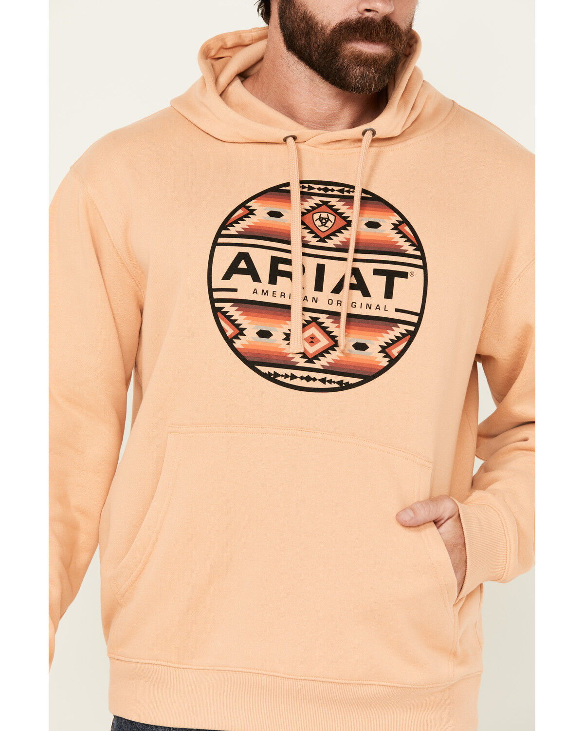 Ariat Men's Boot Barn Exclusive Canyon Southwest Circle Graphic Hooded Sweatshirt