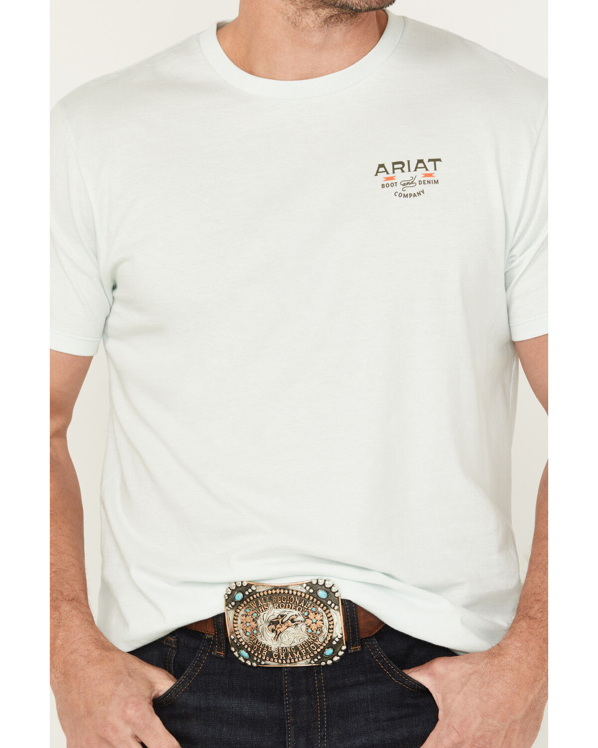 Ariat Men's Horseshoe Short Sleeve Graphic T-Shirt