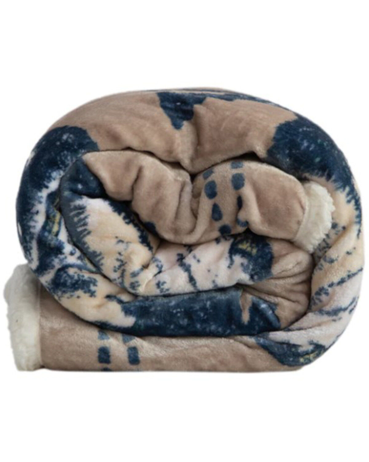 Carstens Home Three Buffalo Plush Sherpa Throw