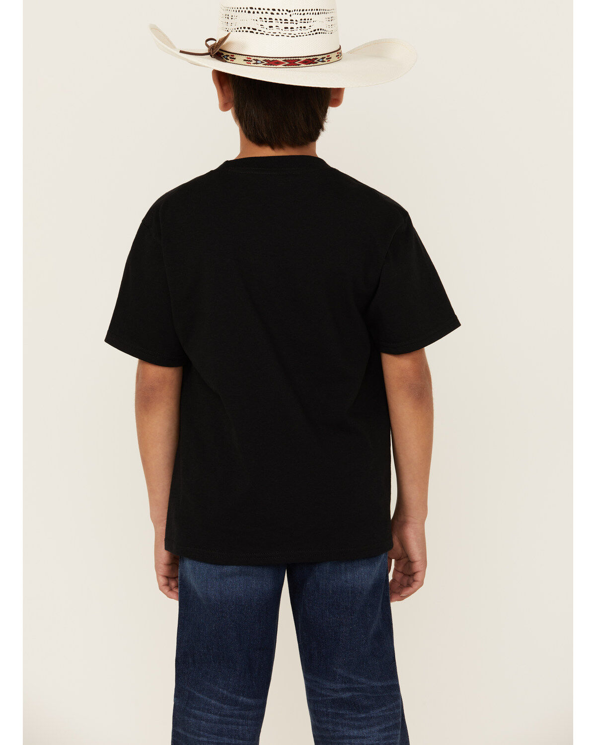 Cowboy Hardware Boys' Flag Steerhead Short Sleeve Graphic T-Shirt