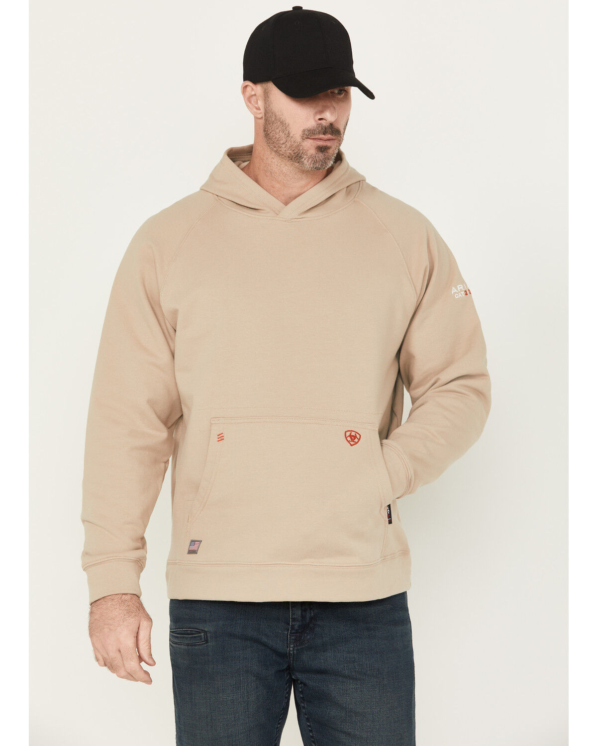 Ariat Men's FR Duster Work Hard Hooded Sweatshirt