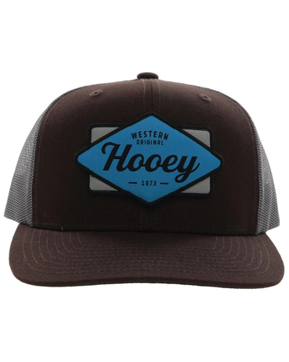 Hooey Men's Diamond Logo Patch Trucker Cap