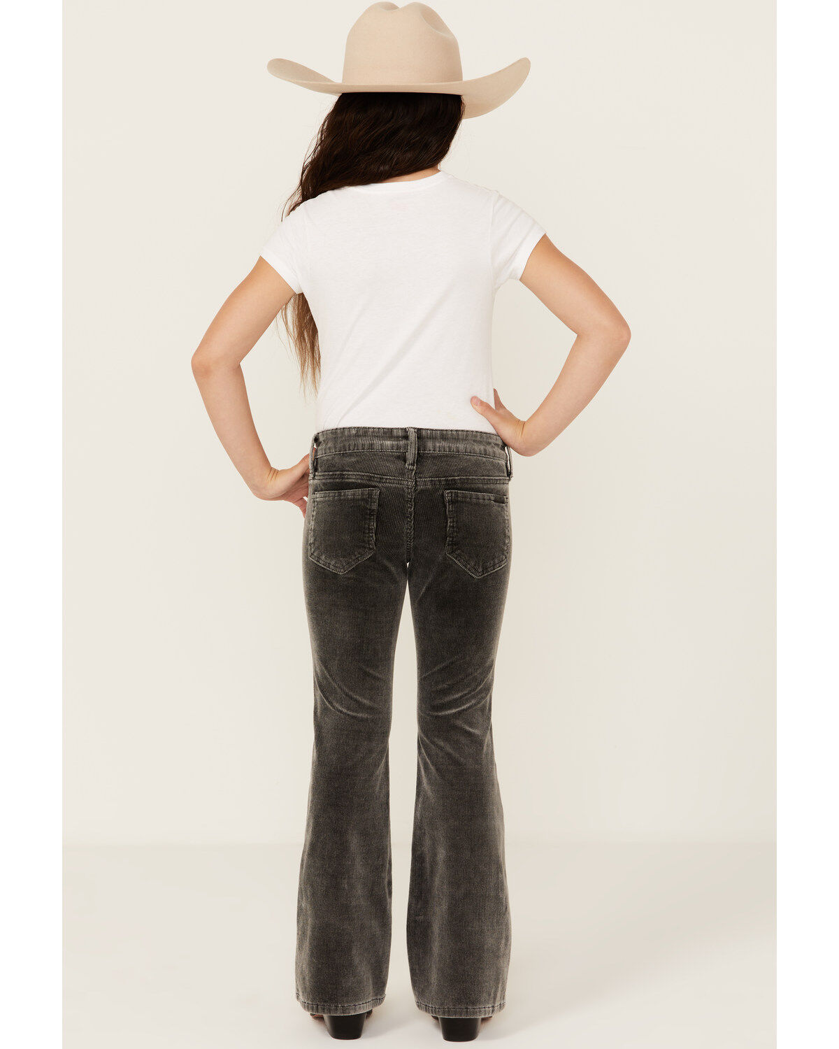 Rock & Roll Denim Girls' Corduroy Flare Jeans